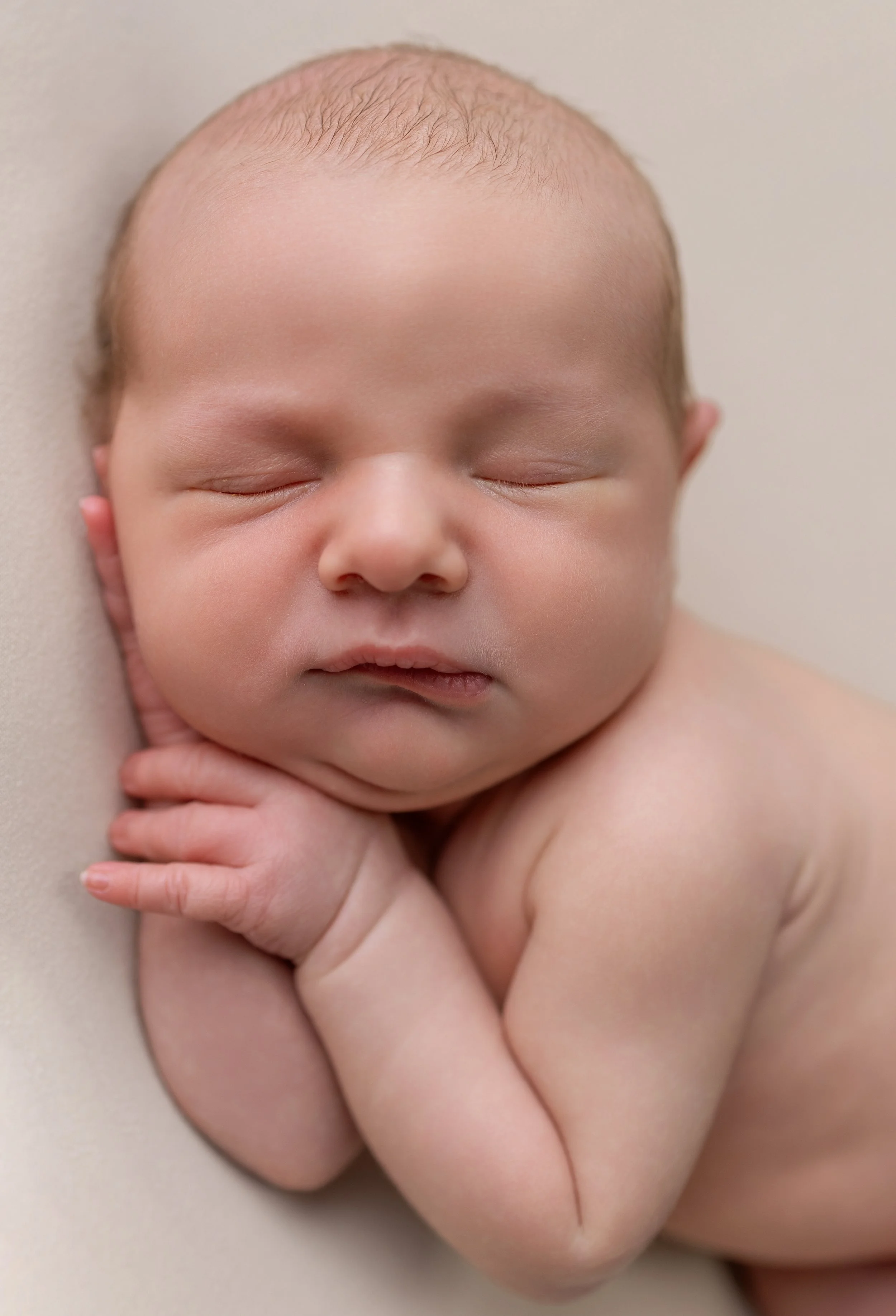 newborn baby asleep