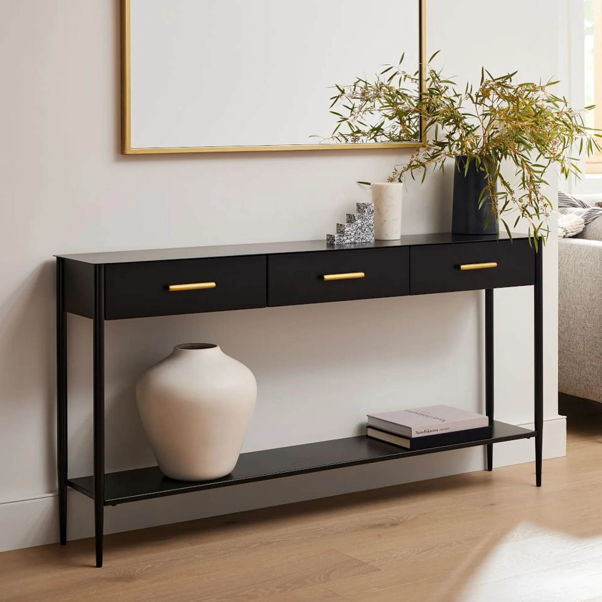 Metalwork Console By West Elm