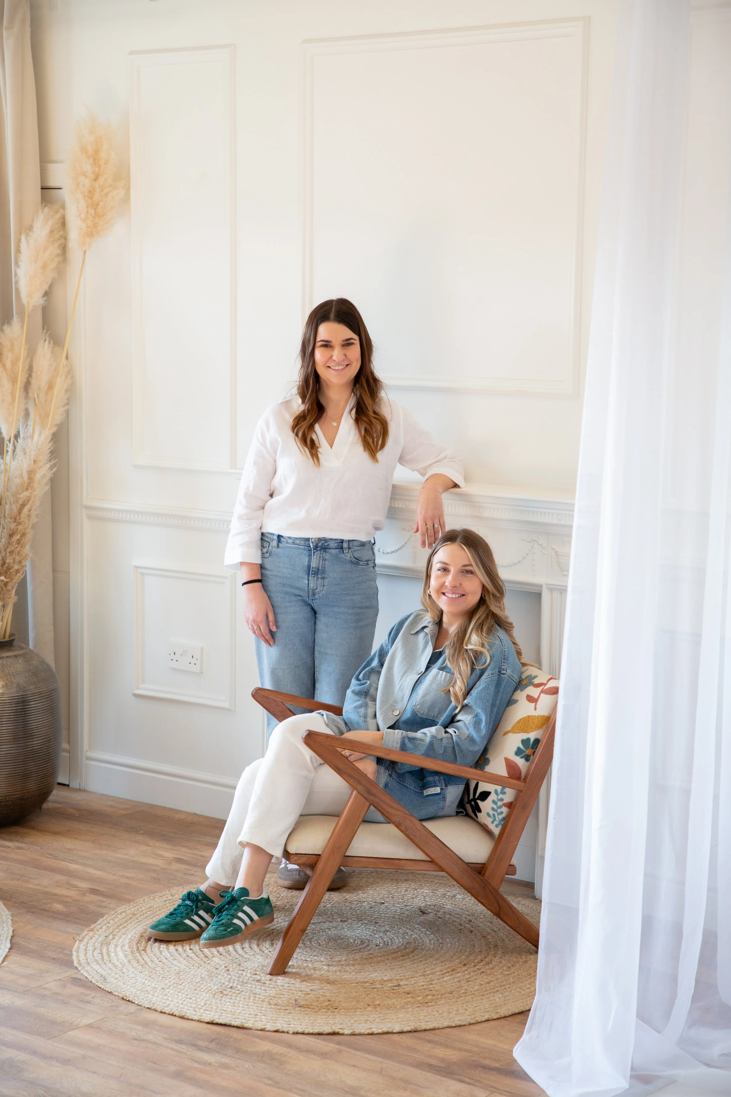 Kate Hodder and Sarah Janosi, founders of Xenas Interiors