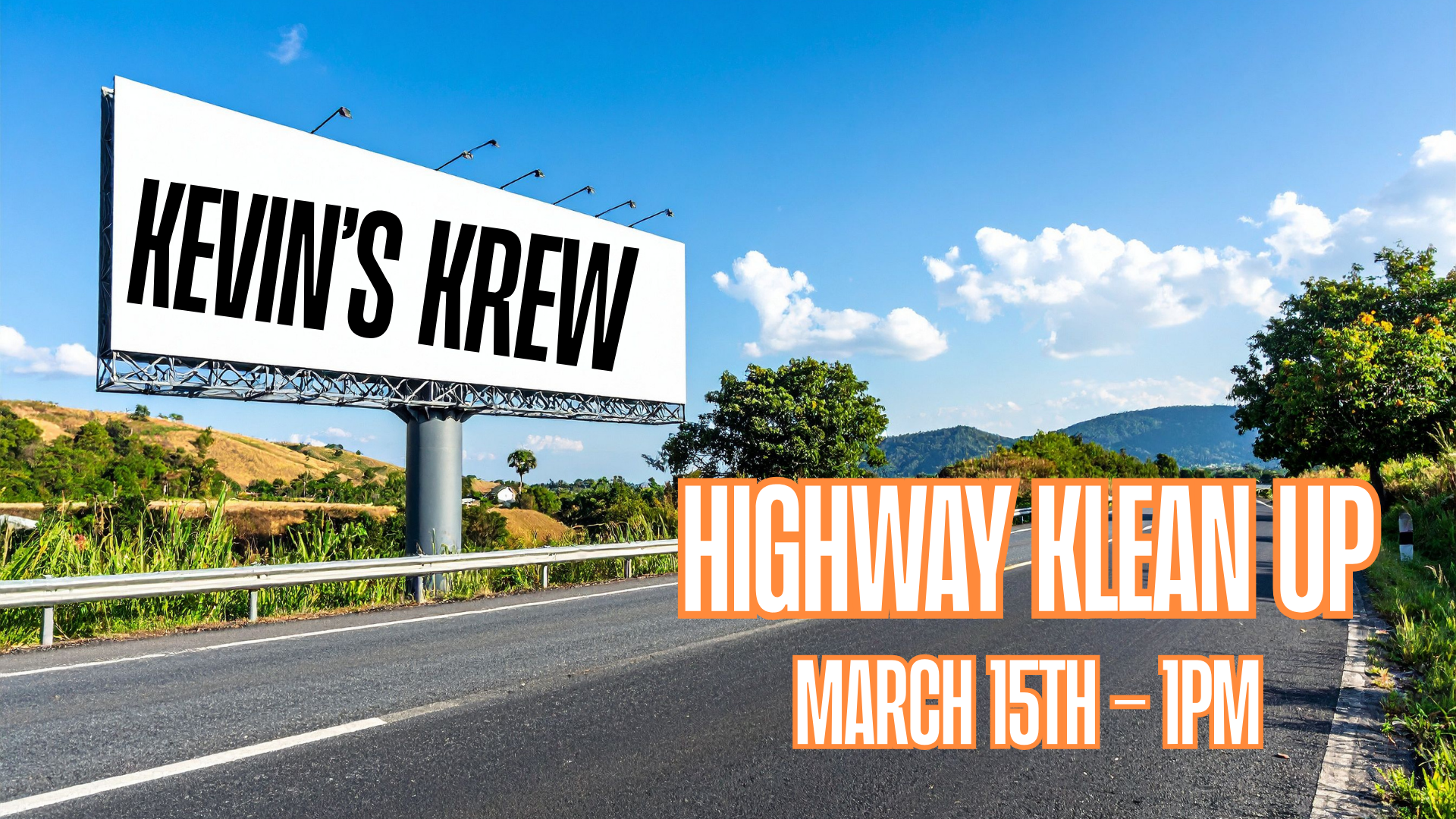 Kevin Dendy Highway Cleanup 