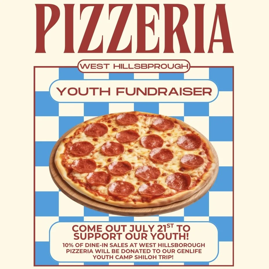 YOUTH PIZZERIA FUNDRAISER
