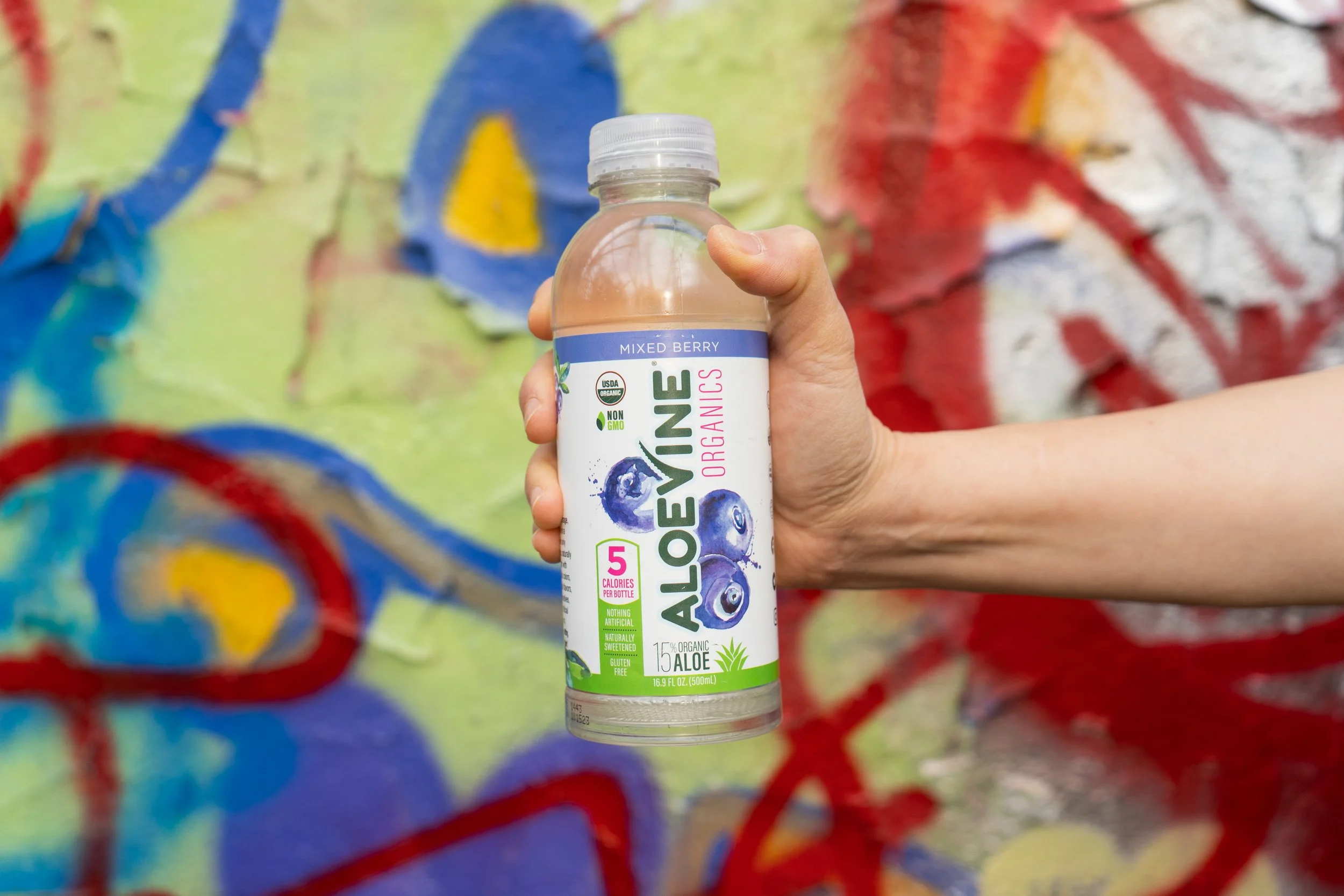 Aloevine Organics Mixed Berry Aloe Drink,
No Pulp (12 pack)