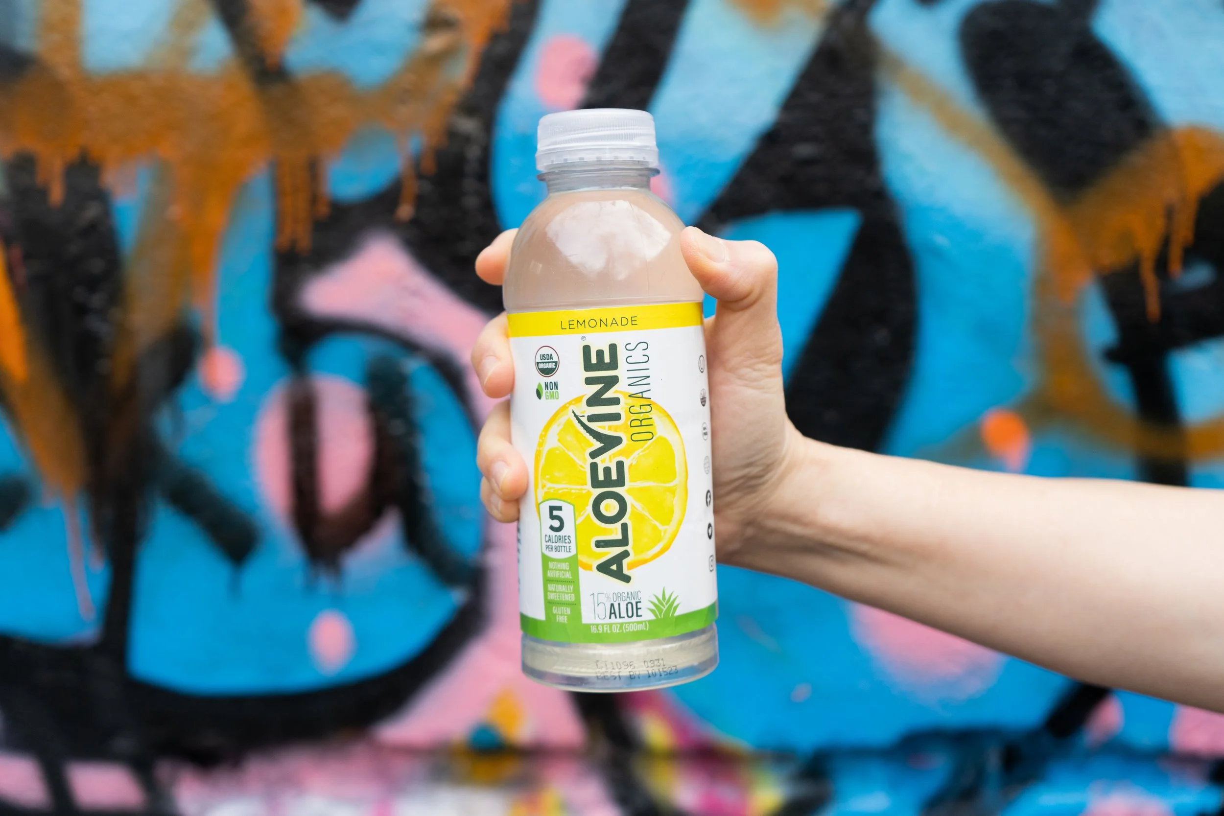 Aloevine Organics Lemonade Aloe Drink,
No Pulp (12 pack)