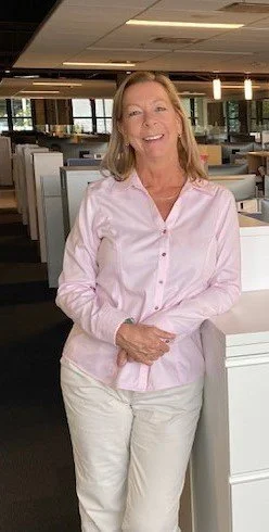 The owner of Boca Music, in the office where she gained experience in business.