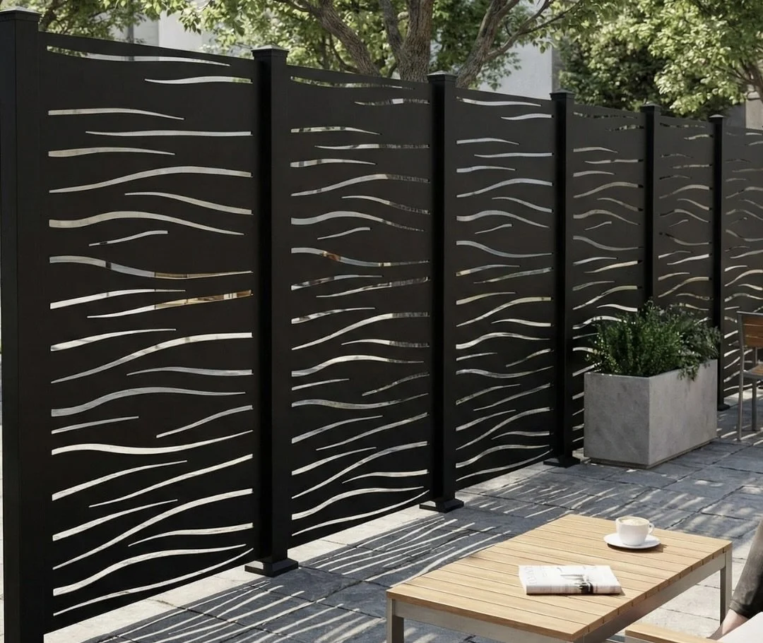 High Tide Screen on Patio as a Privacy Screen