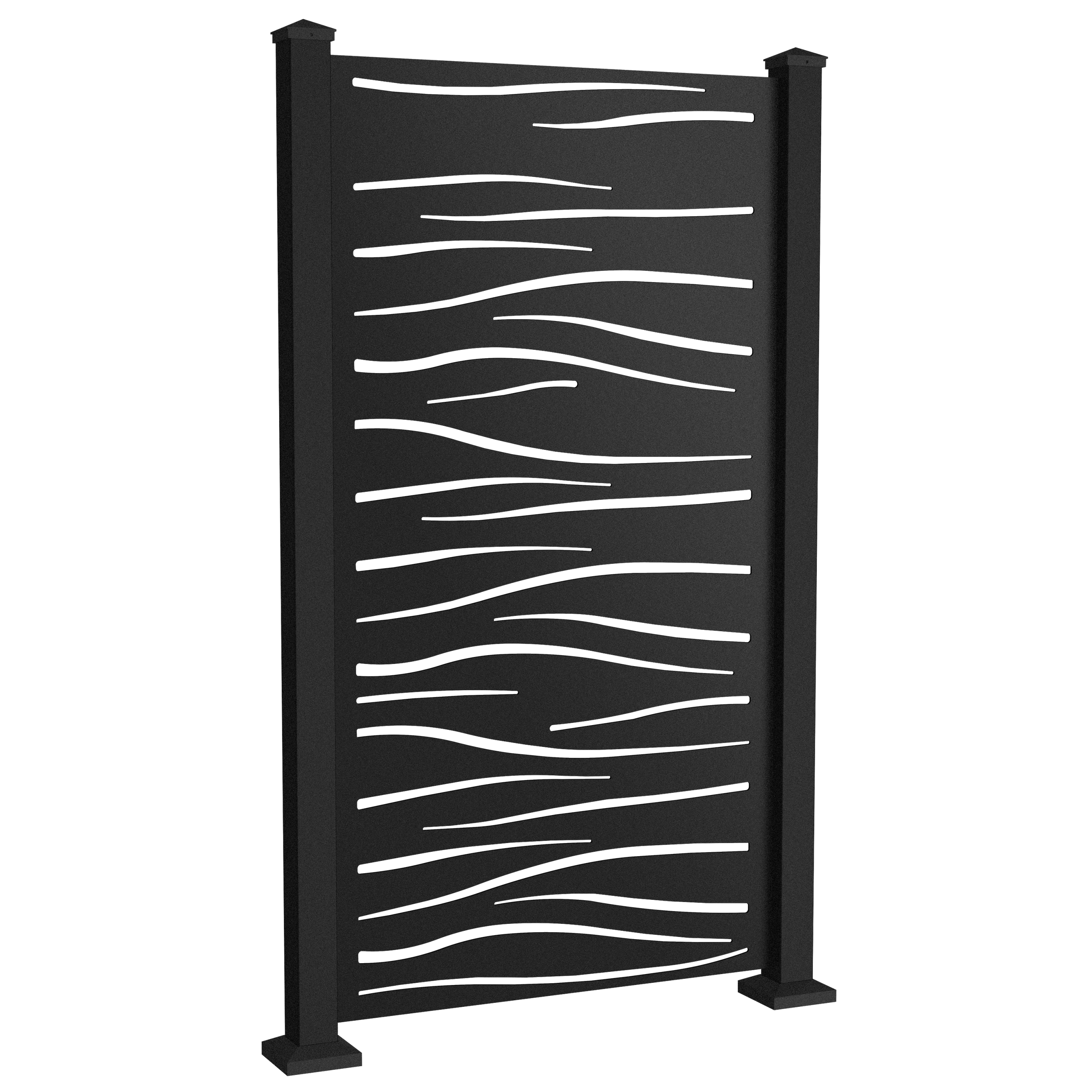 Black High Tide Angle with Black Posts.png