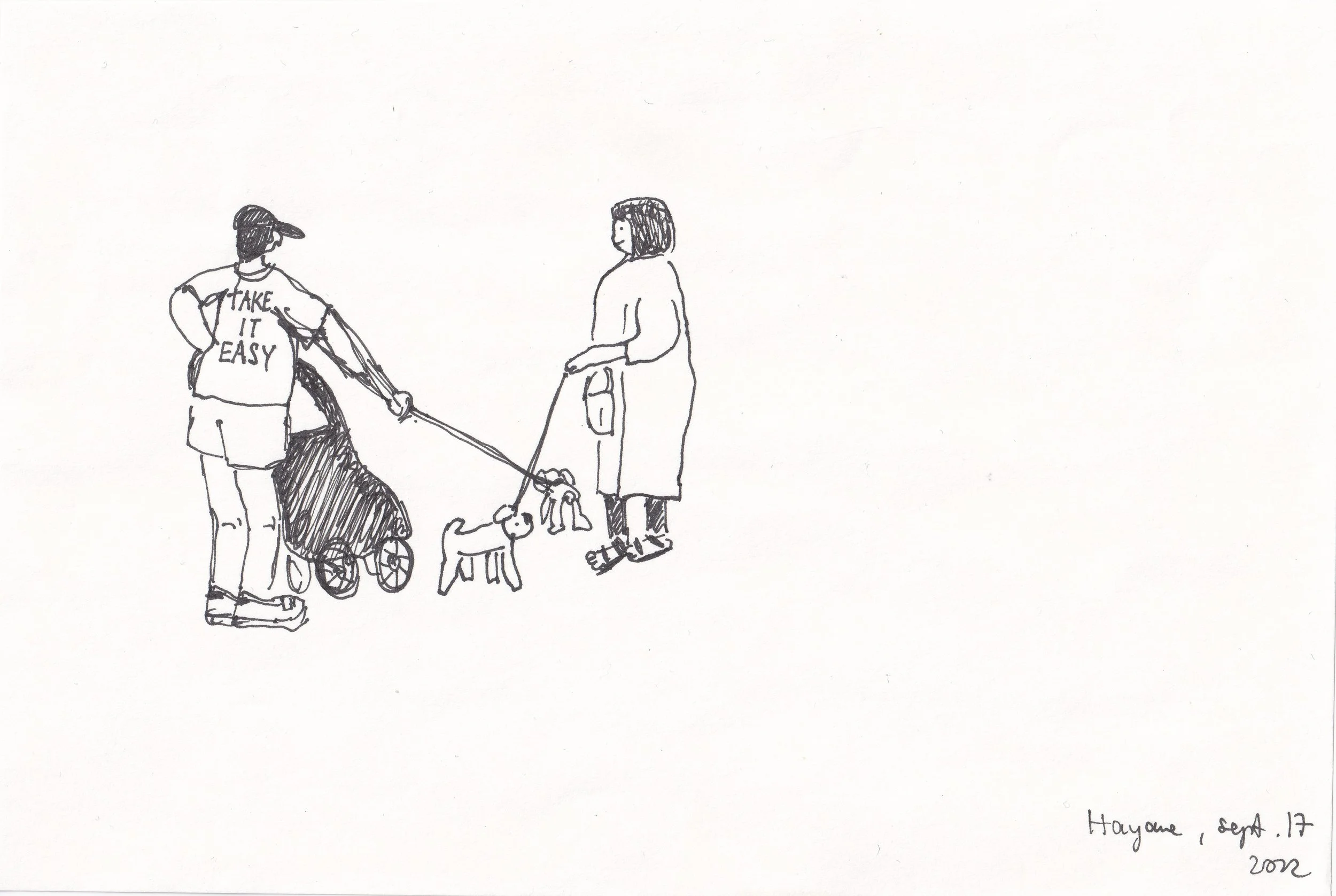 Hayama State of Mind #01 / Pigment ink on paper, 2022