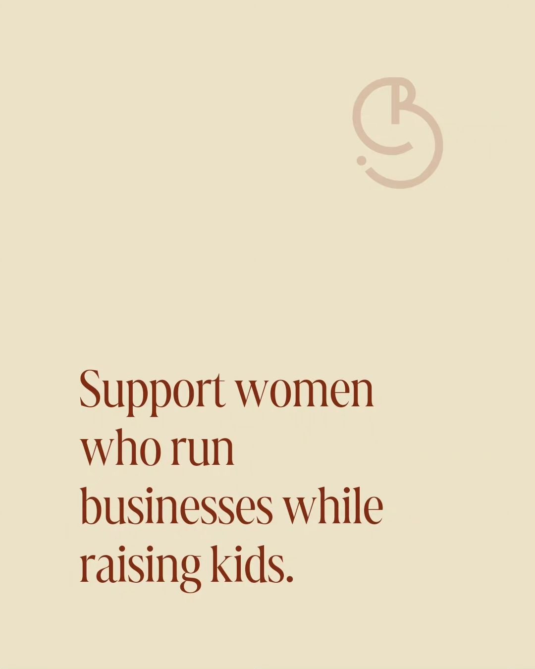 As if raising kids wasn't hard enough... We have to support others out there finding purpose beyond just being a mom. 🤍 

Tag alo the mamas who's are killin it! Show some support! 🫶🏼
.
.
#entrepreneur #womensempowerment #womeninbusinessrock #suppo