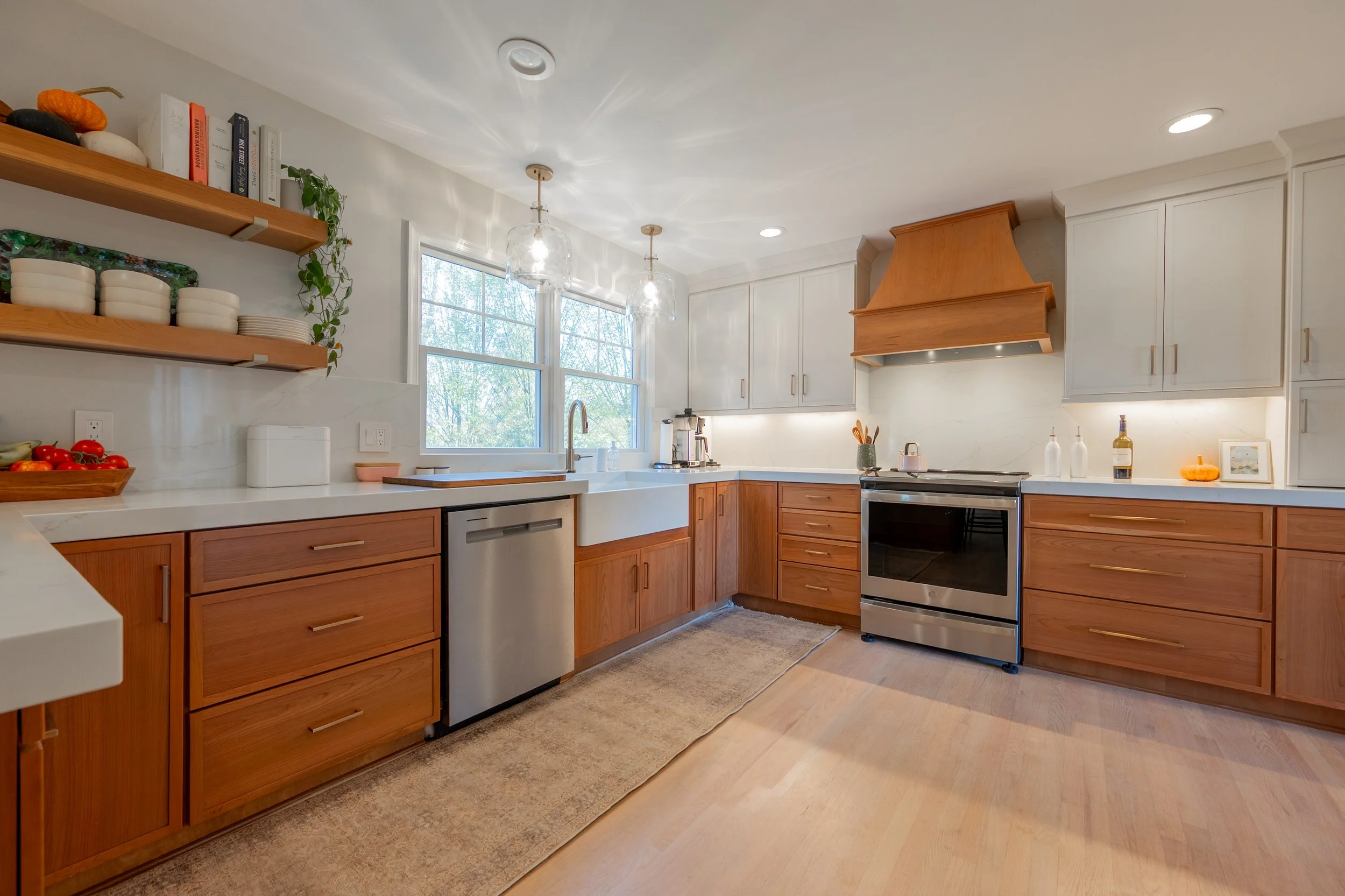 Sunlit Family Kitchen