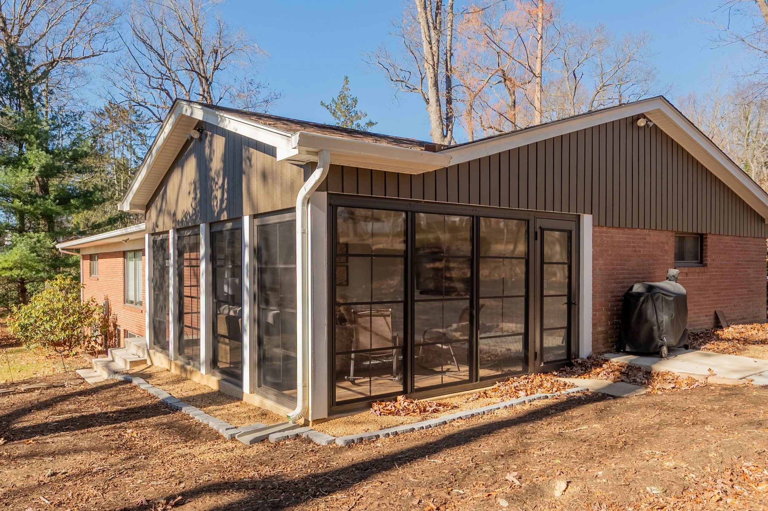 Screened and Sun Room