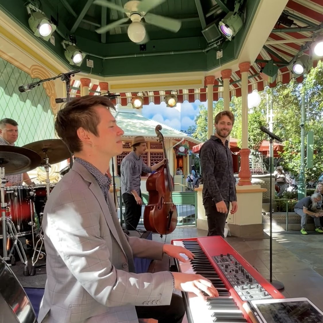 Luke Carlsen Combo at the Paradise Garden Bandstand