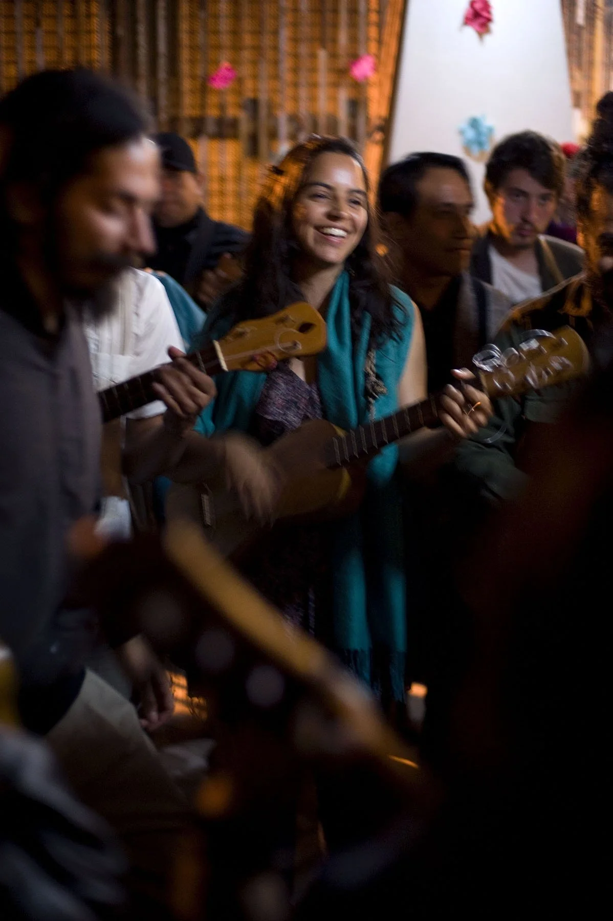  Traditional music event at the U.S.-Mexico border wall. Tijuana, Mexico (2016) 