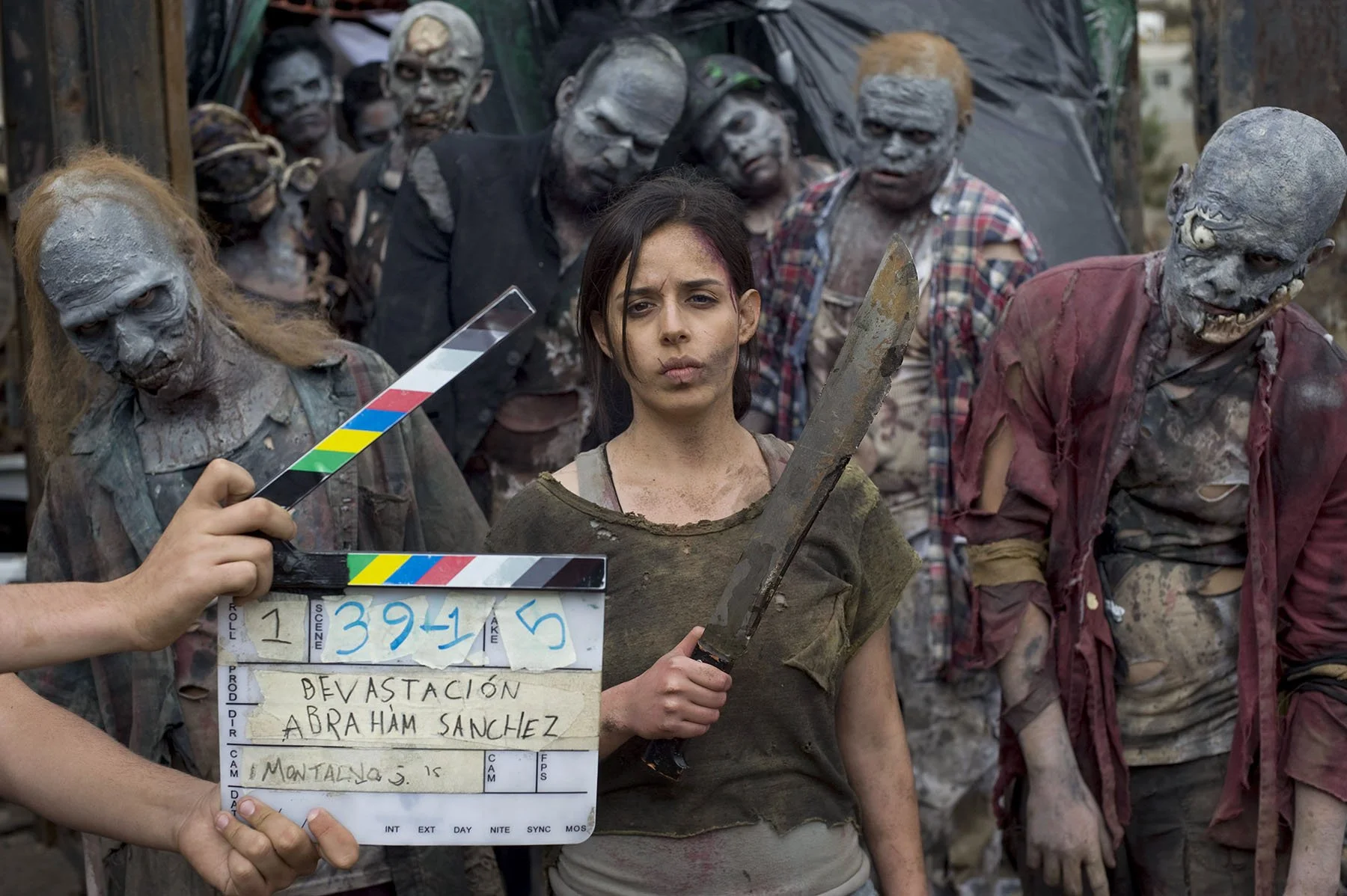  Zombie apocalypse film, “Devastation.” 2015 