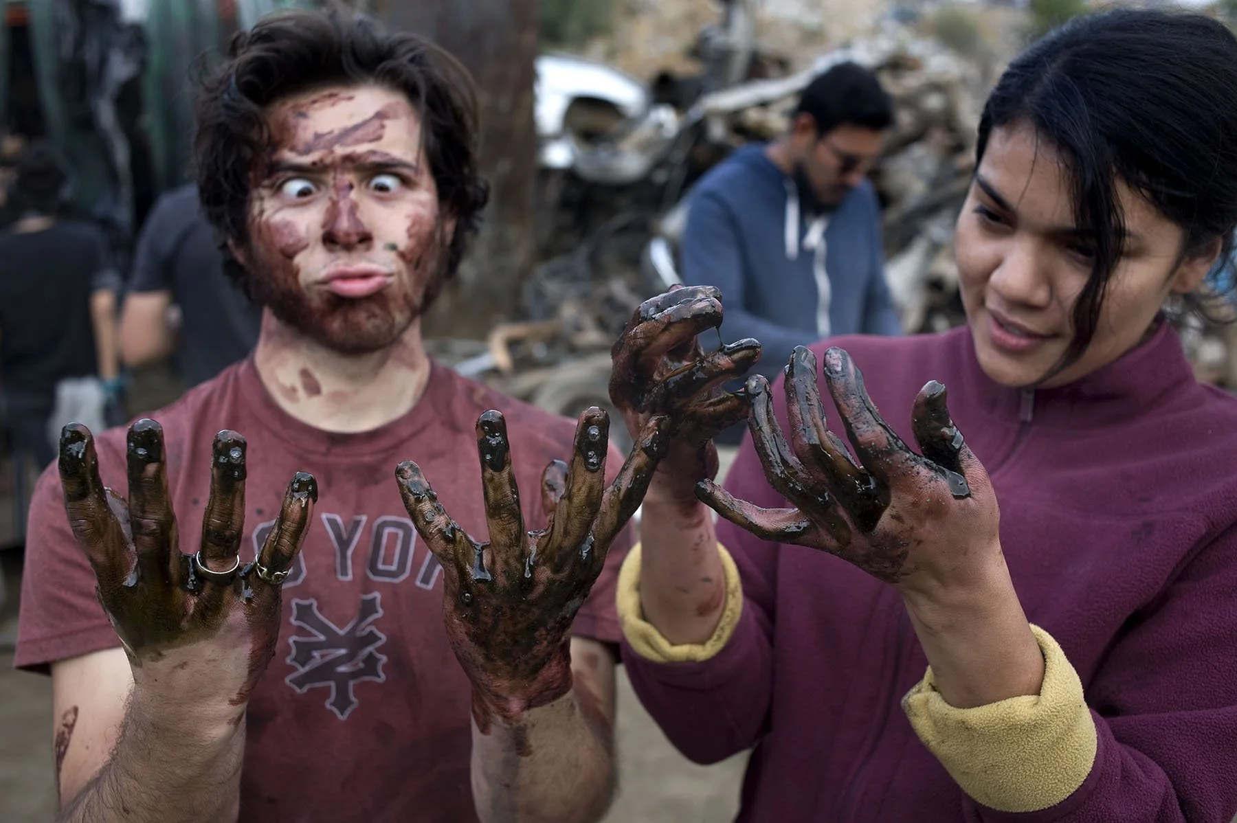  Zombie apocalypse film, “Devastation.” 2015 
