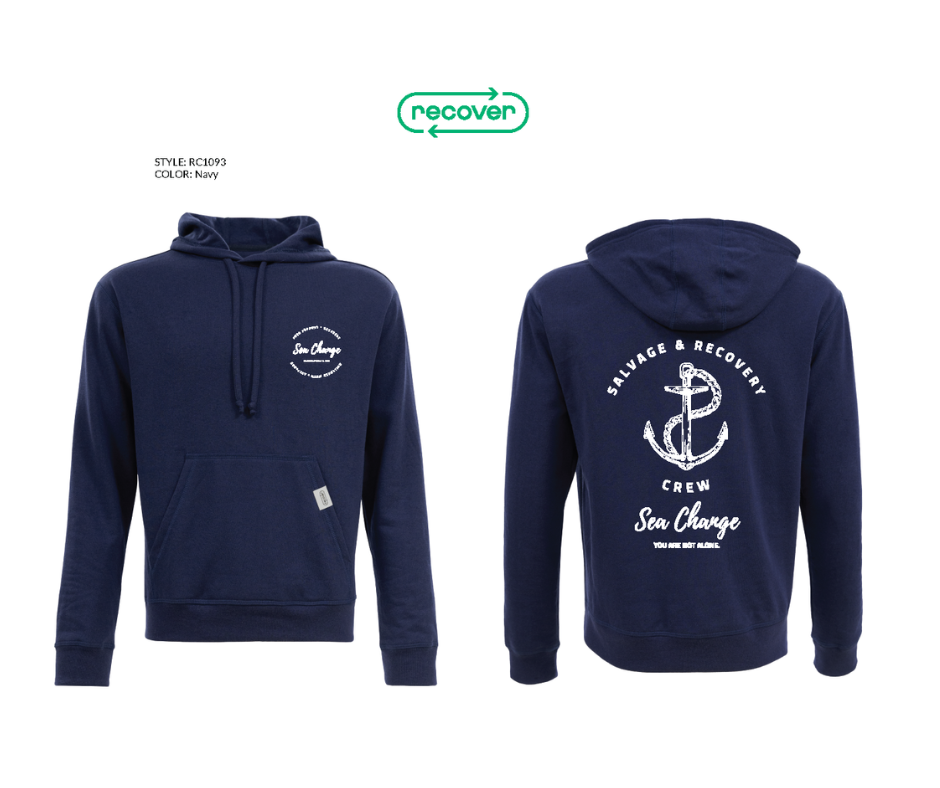 Navy Hooded Sweatshir