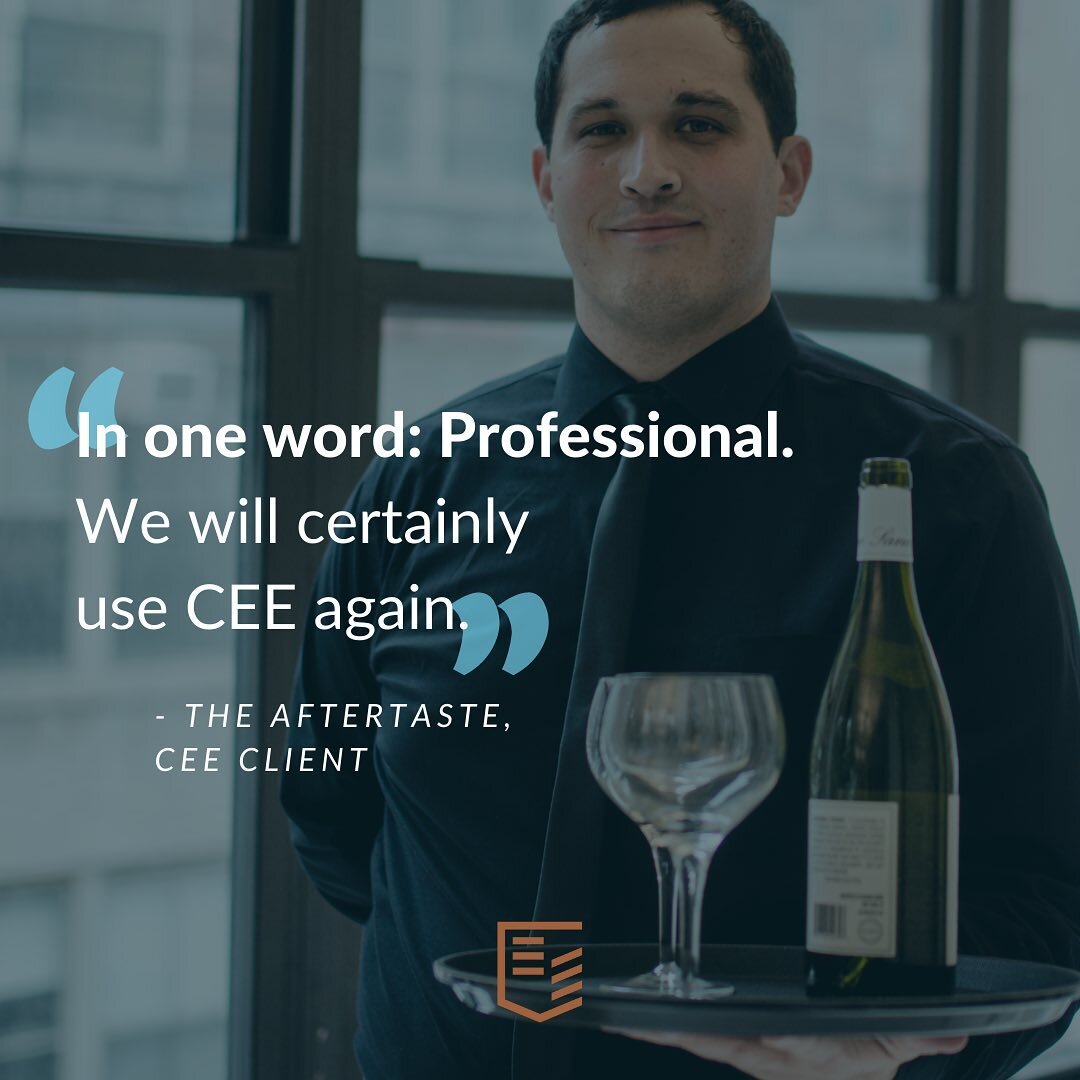 We are thankful for our loyal clients and our great staff 👏
.
.
#testimonial #review #staffing #eventstaffing #ceenyc #ceestaffing