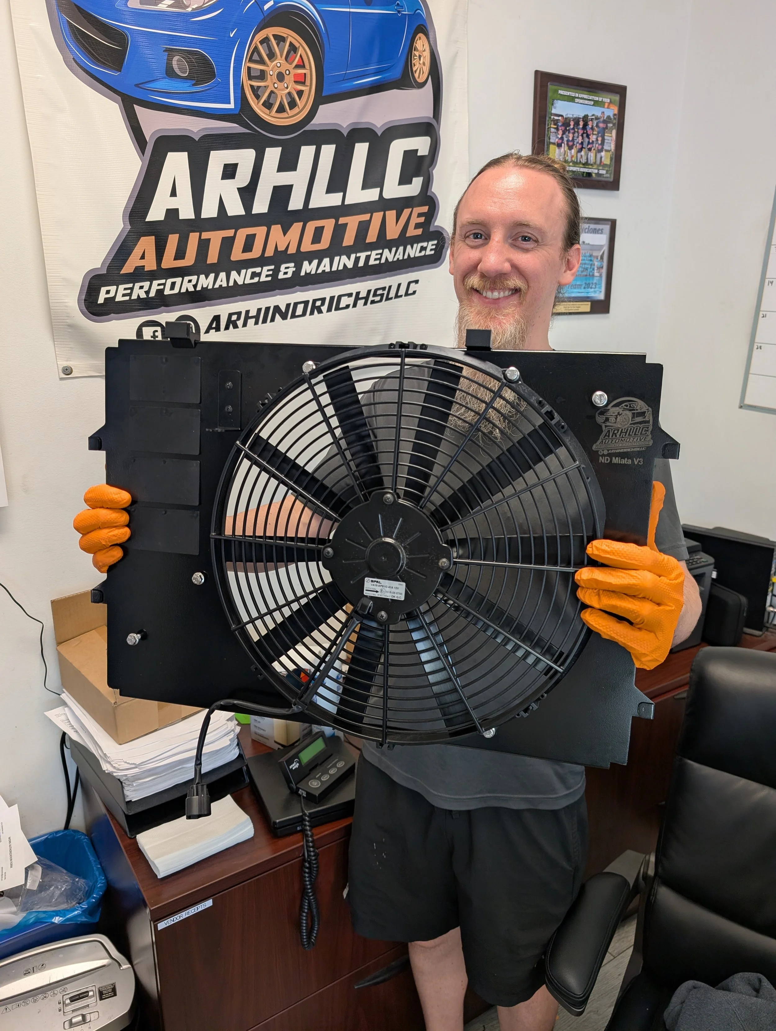 ARH ND Miata fan upgrade