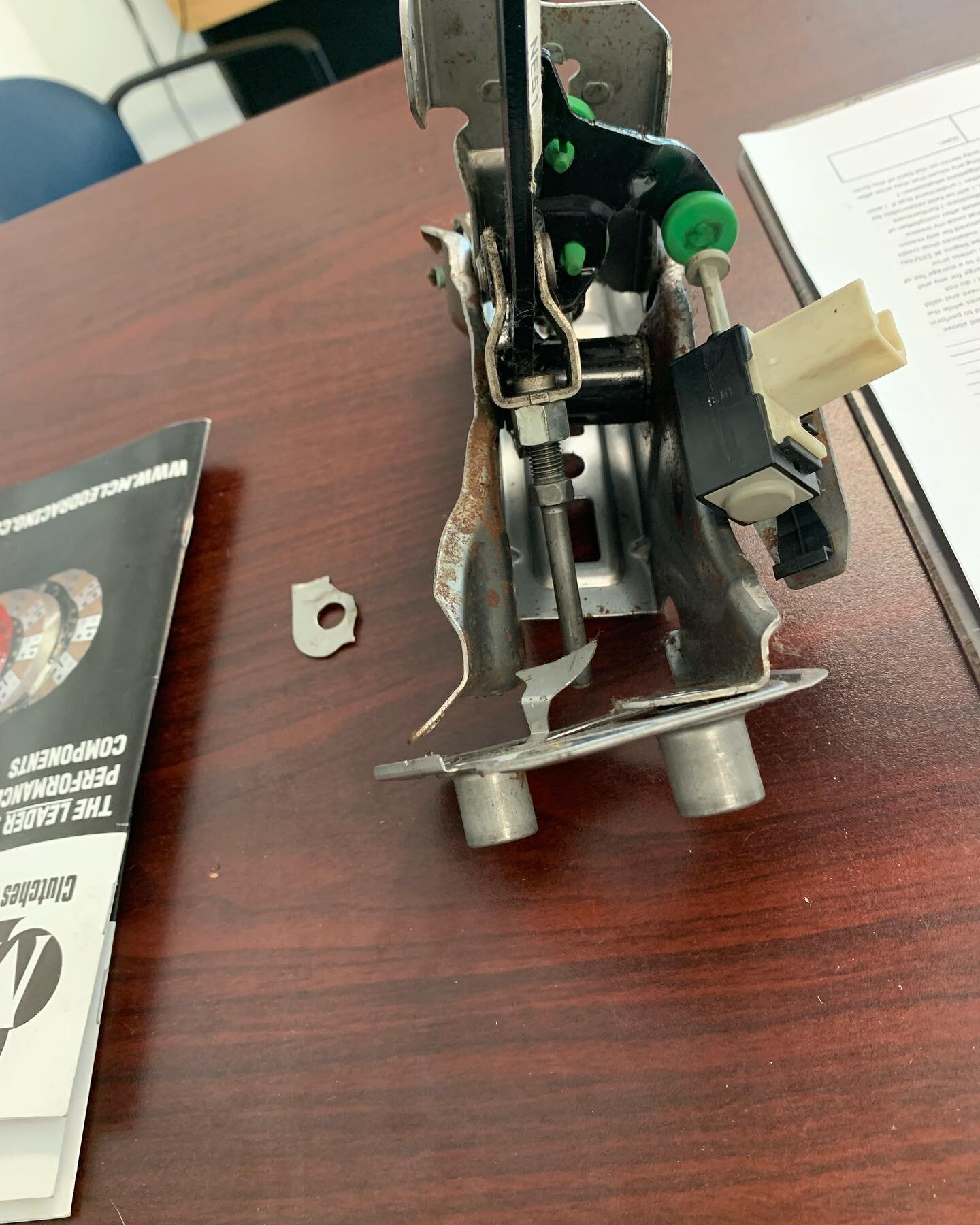 @rajodha finally had his clutch pedal break so we welded a reinforcement kit on it. #arhindrichsllc #houston #texas #cypresstexas #thatmiatashop #ncmiata #houstonmiataclub #houstonmiatagroup