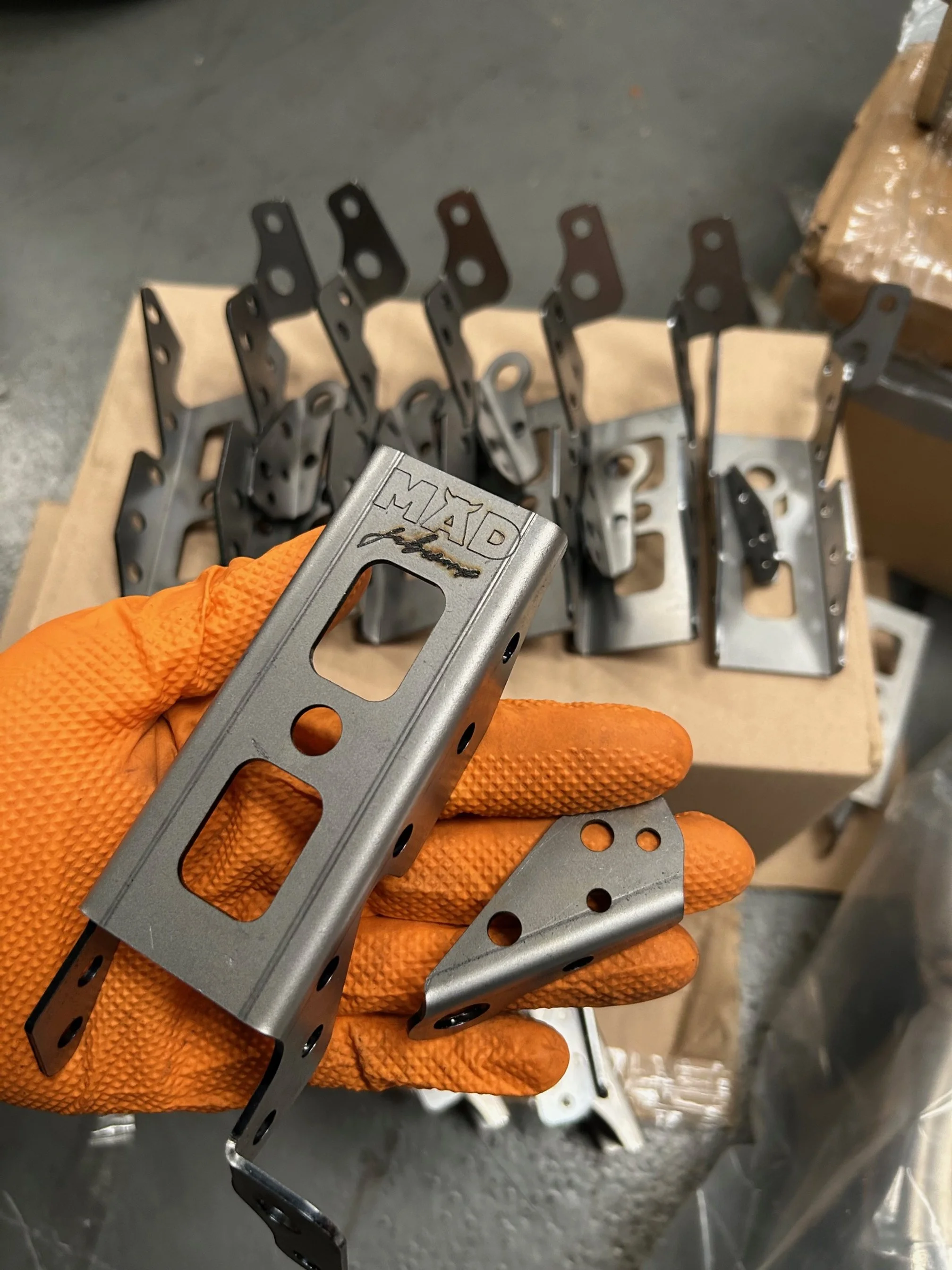 Mad Fabworx NC Miata clutch pedal reinforcement