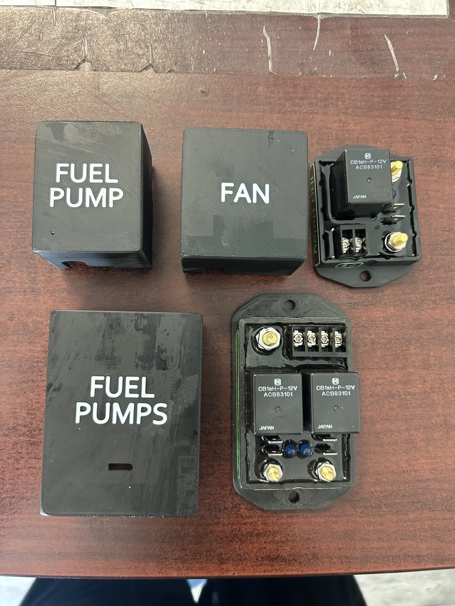 Leash fused relay covers
