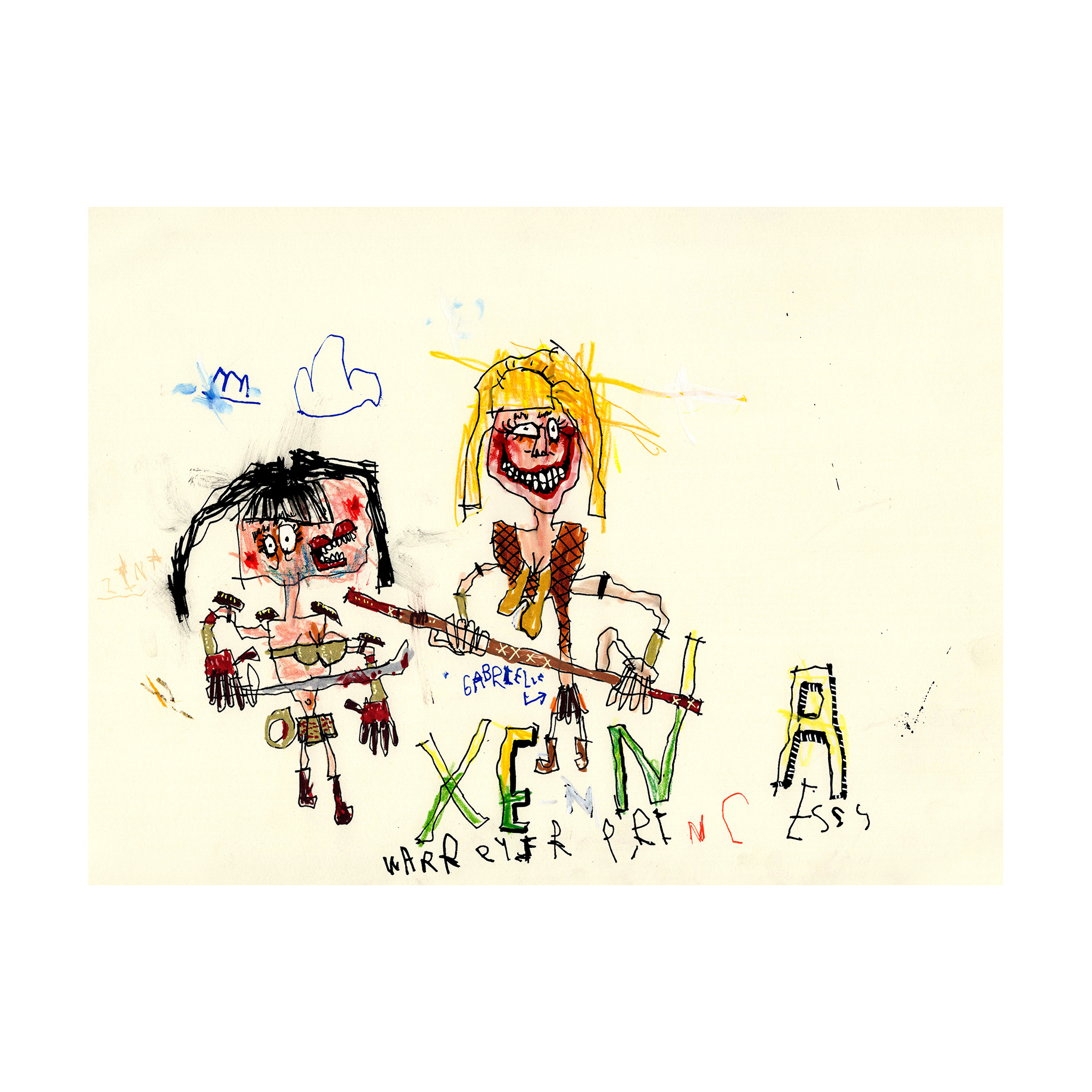 Xena Warrior Princess 14" x 10.5"