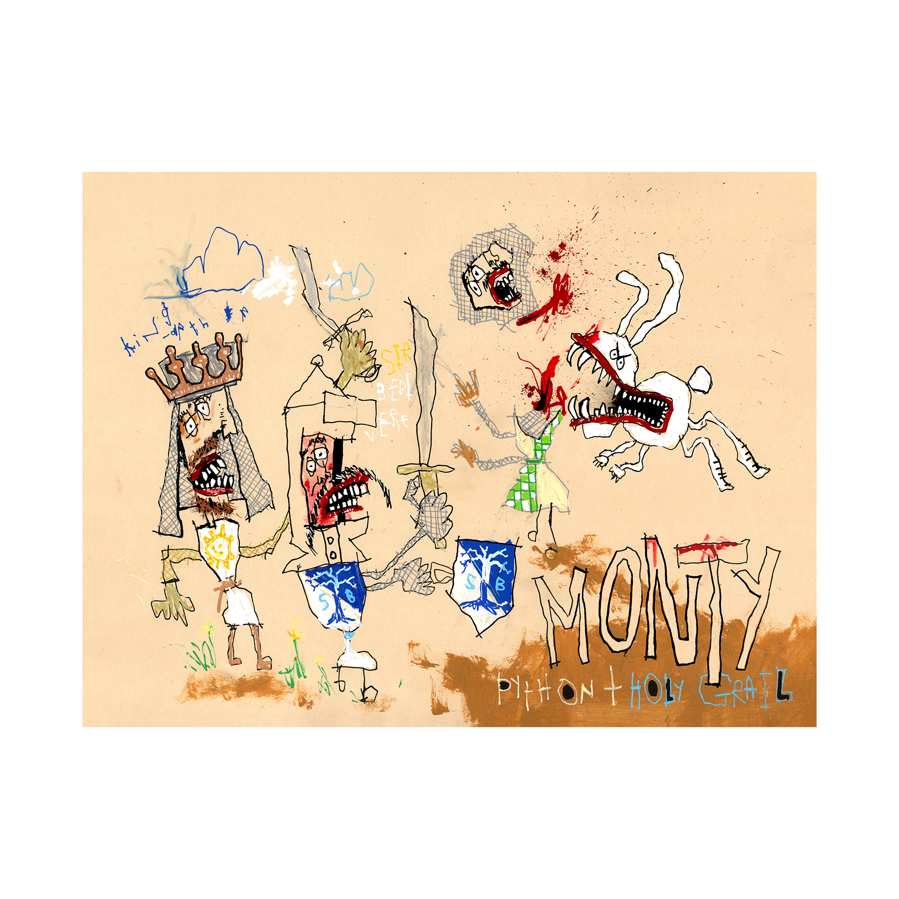 Monty Python 14" x 11"