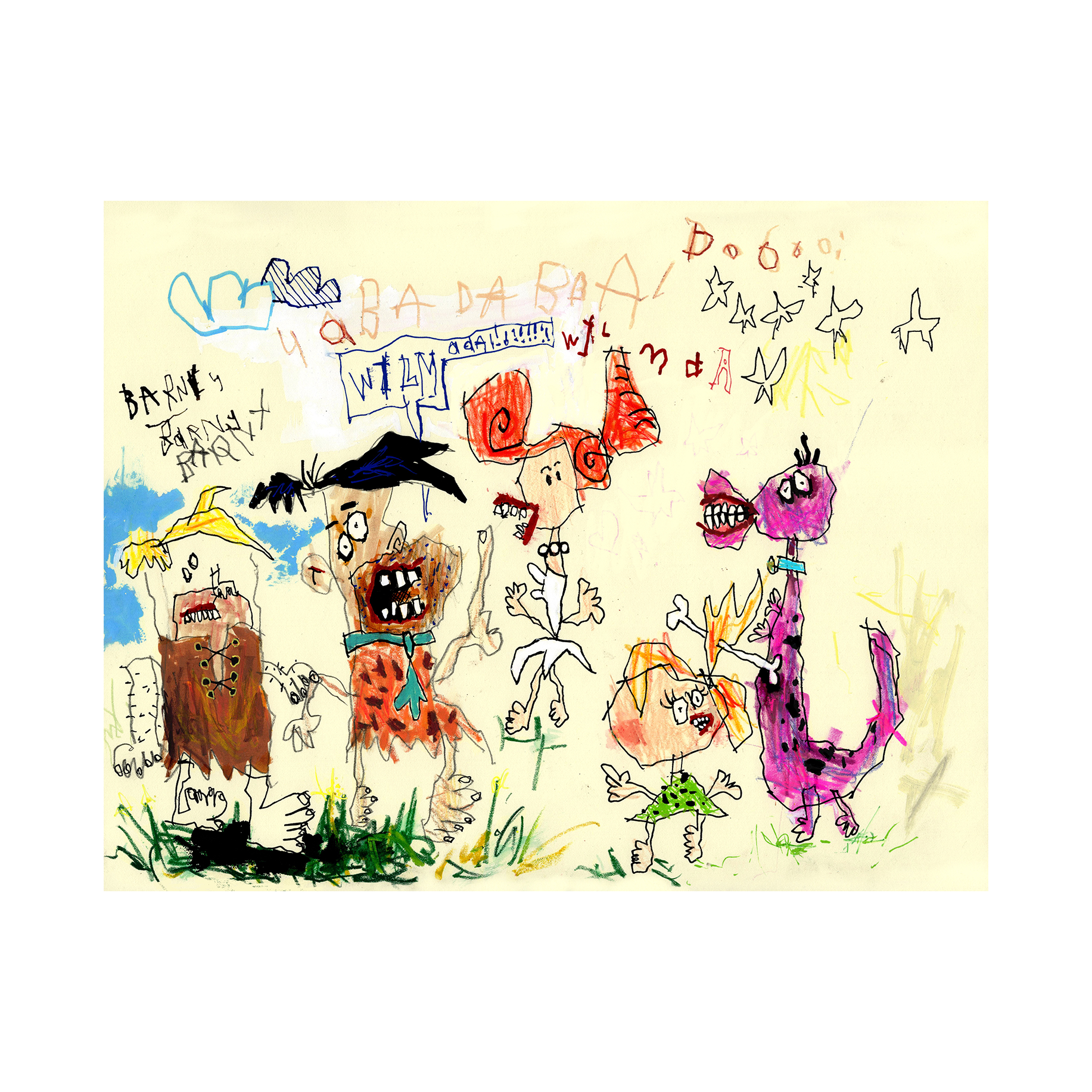 Flintstones 14" x 11"