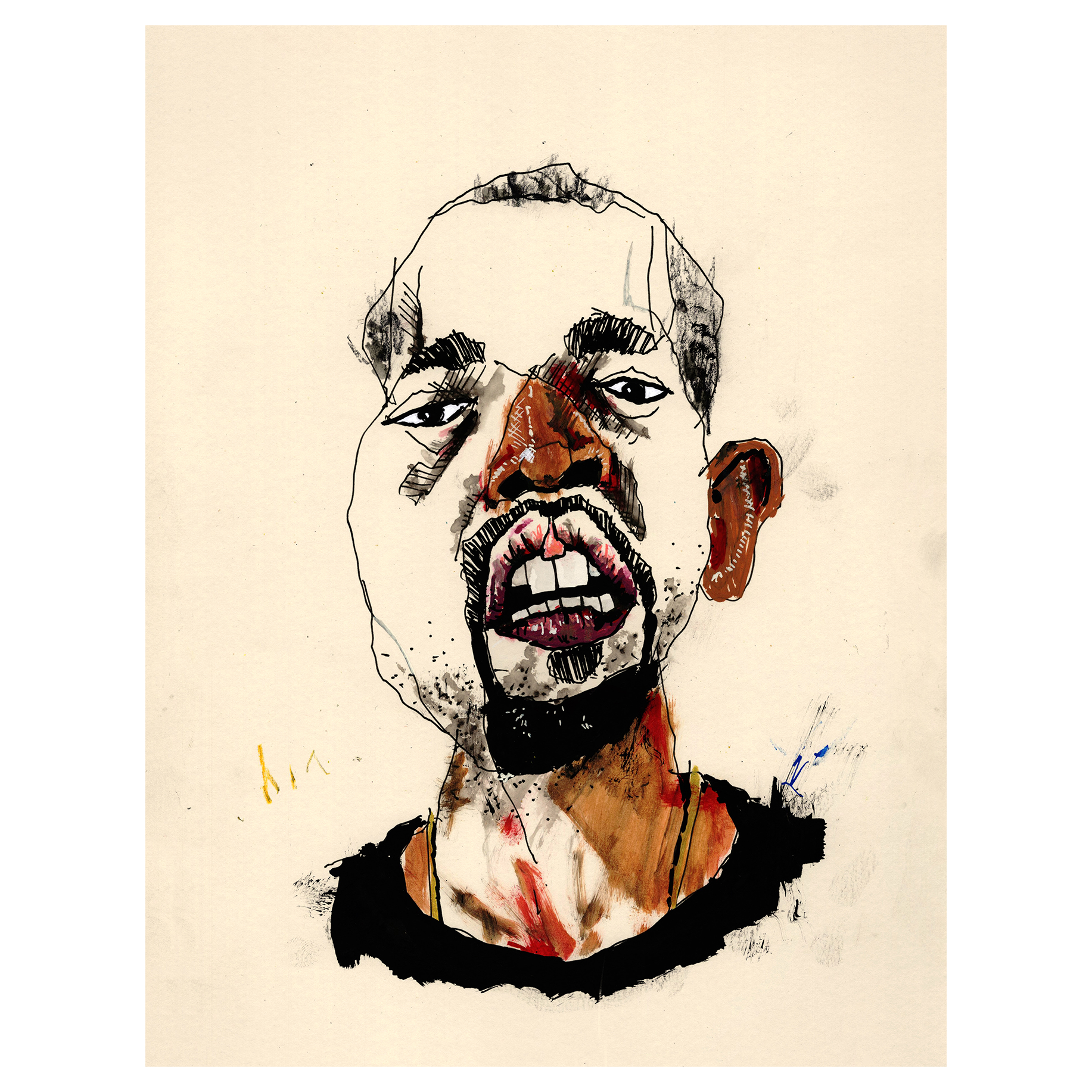 Kanye  10.75" x 14"