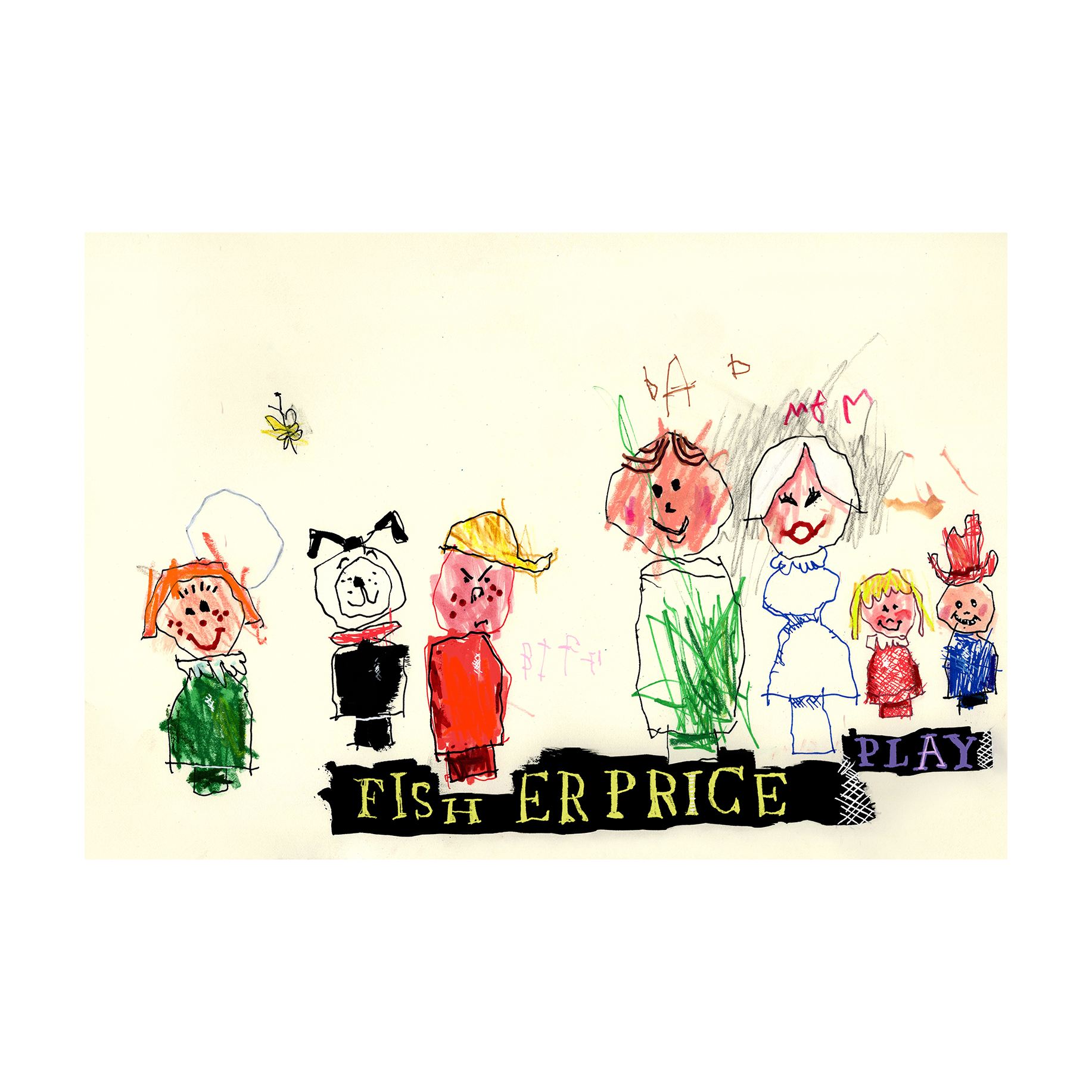 Fisher Price People  10" x 15"