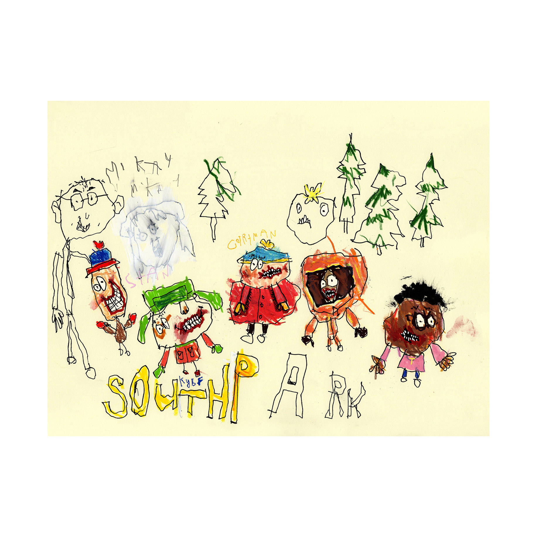 South Park 14" x 11"