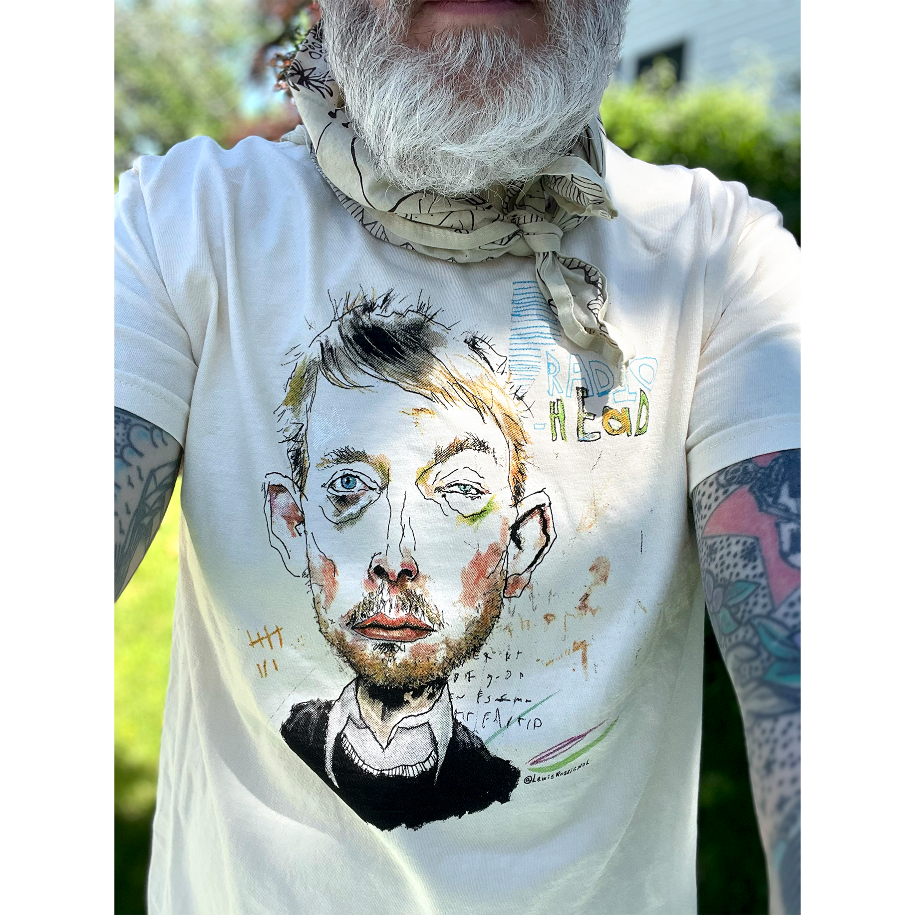 Radiohead T-Shirt (Thom Yorke)