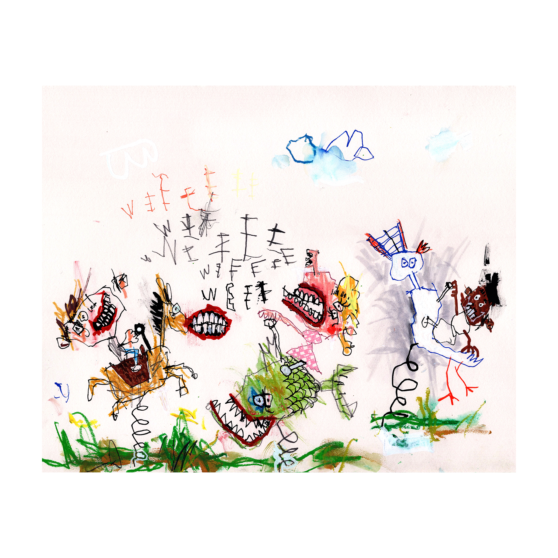 Spring Riders 14" x 11"