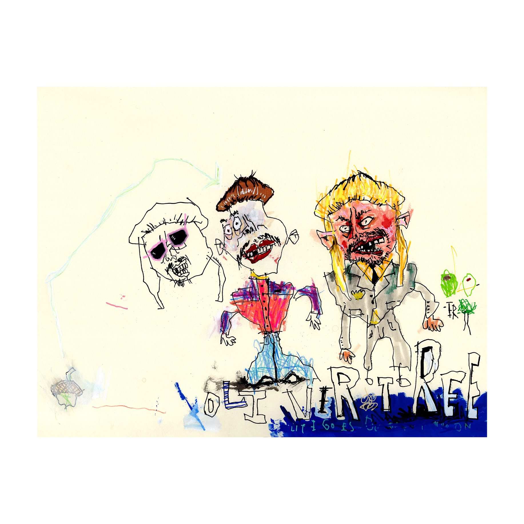 Oliver Tree Original 14" x 11"