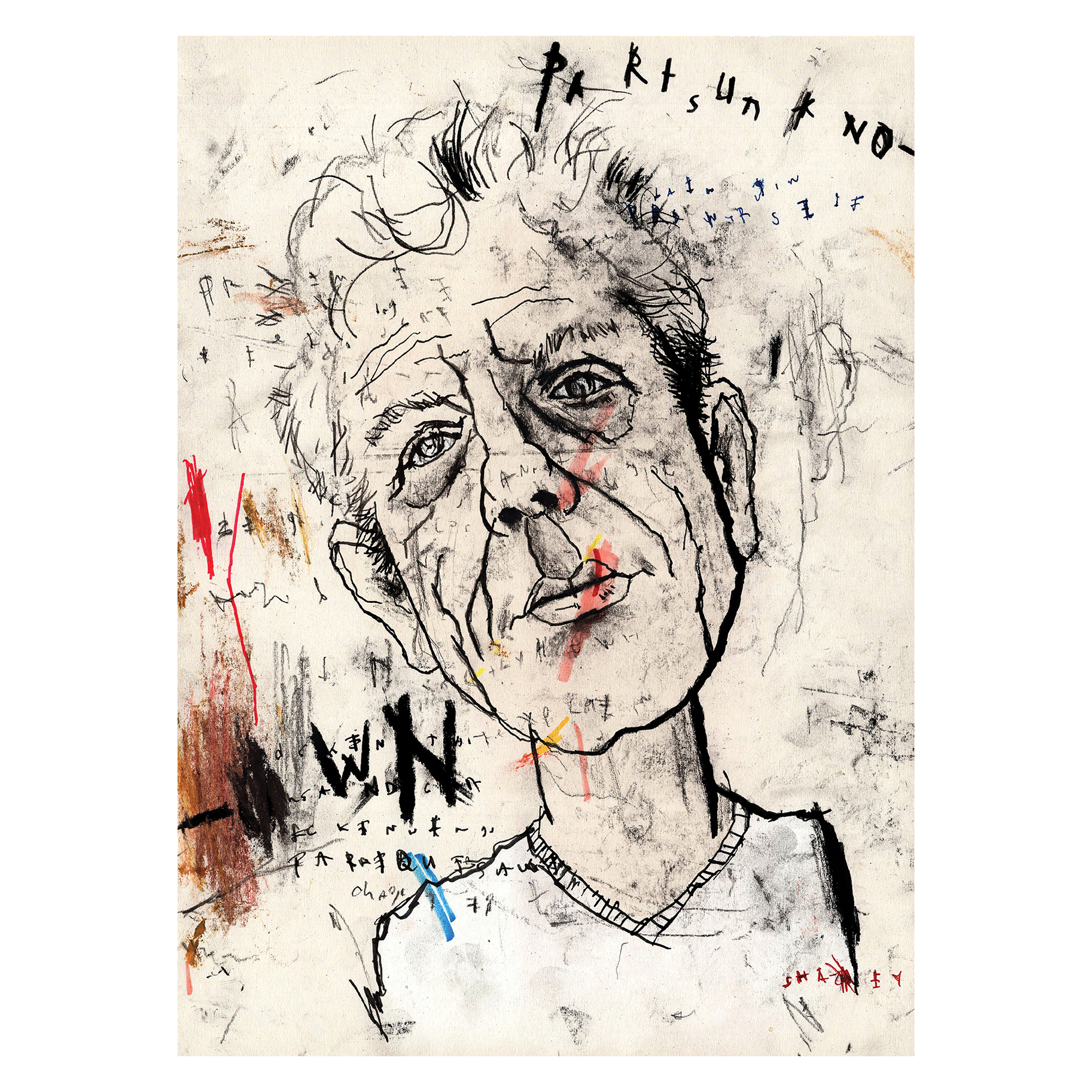 Limited Anthony Bourdain#4  14" x 10"
