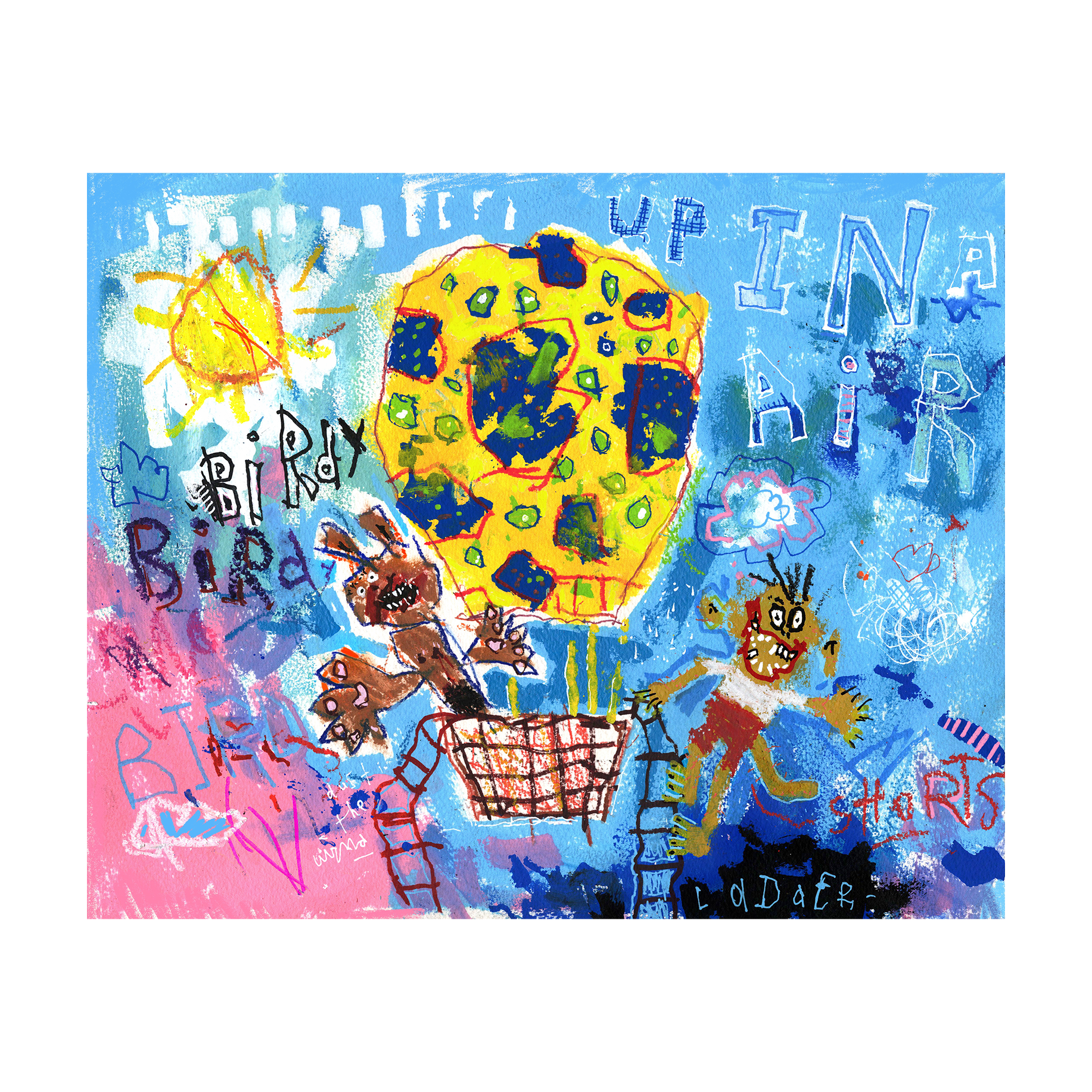 Hot Air Balloon 14" x 11"