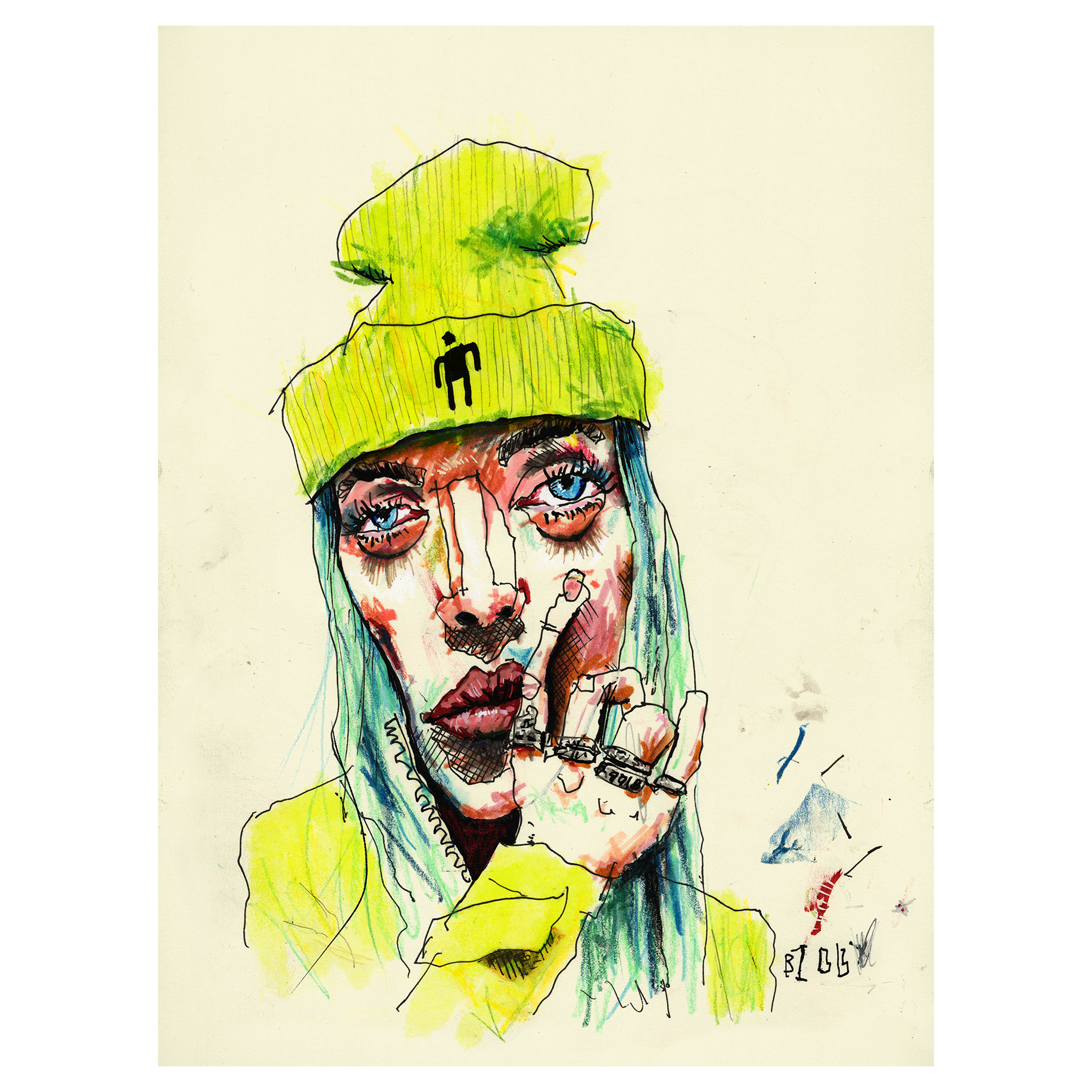 Billie Eilish 14" x 10.5"
