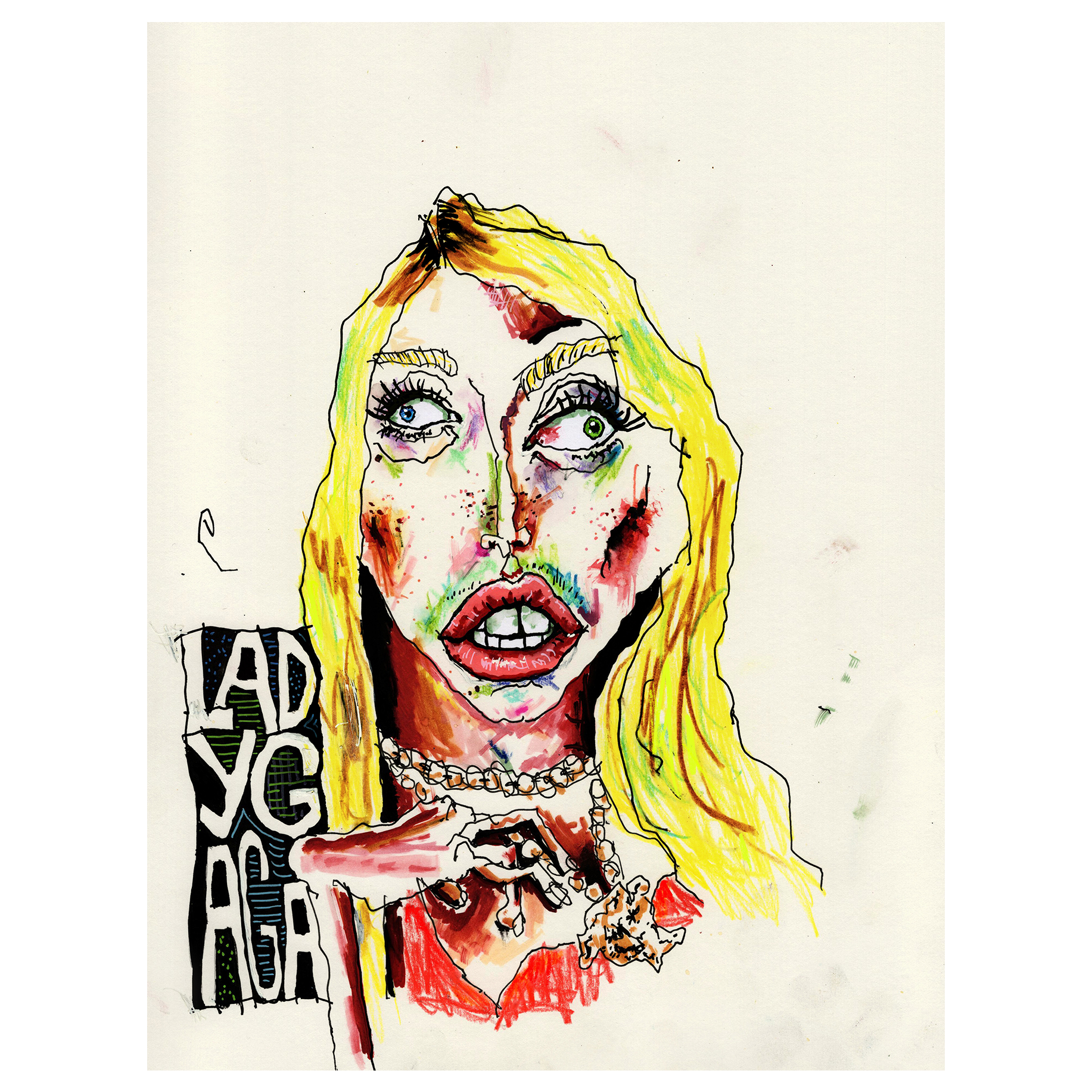 GaGa 14" x 10.5"