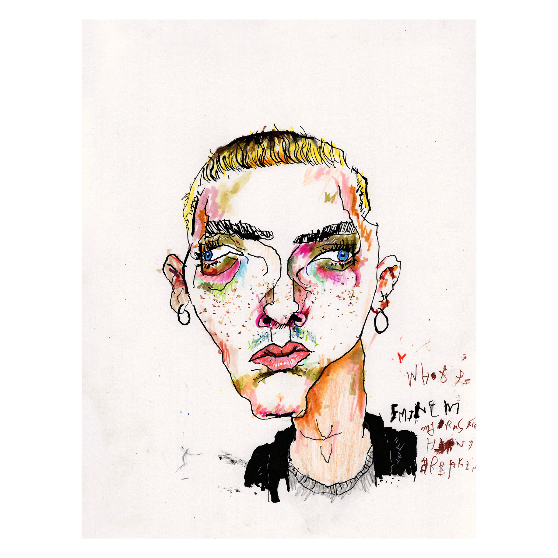 Marshall Mathers 14" x 11"