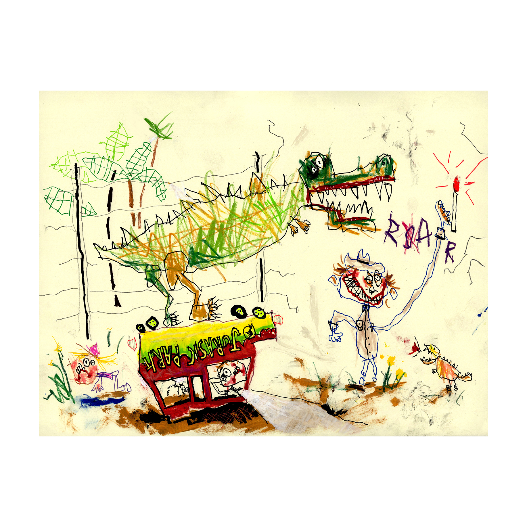 Jurassic Park  14" x 11"