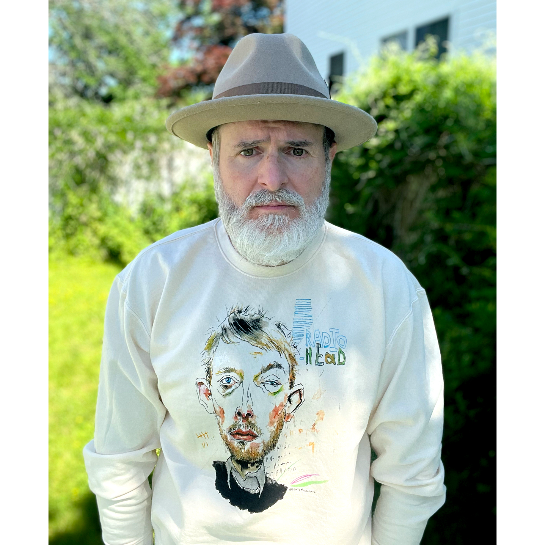 Radiohead Crew Sweatshirt (Thom Yorke)