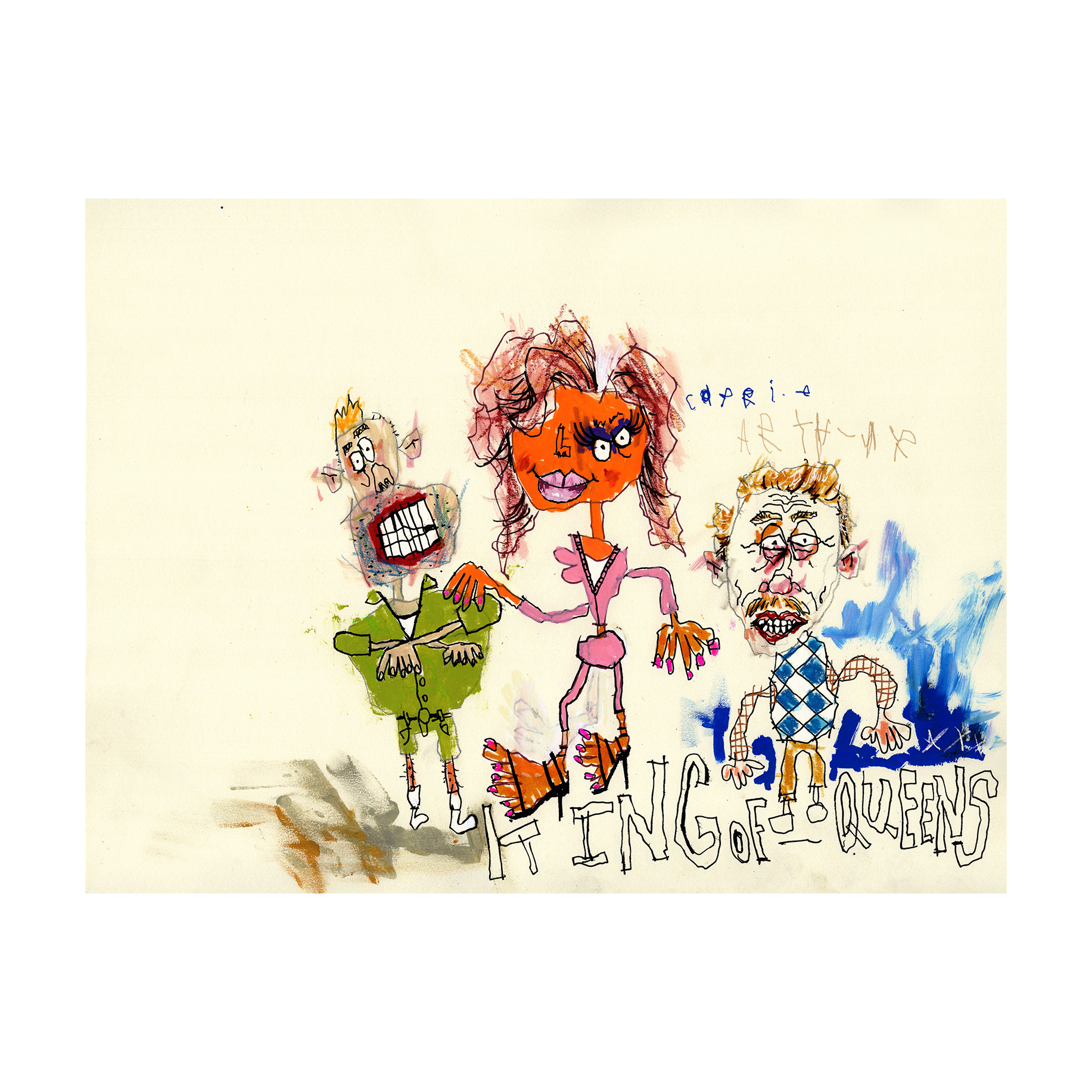 King of Queens  10.5" x 14"