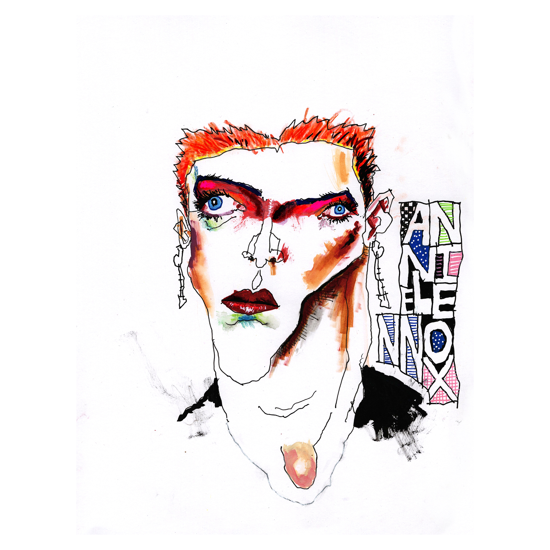 Annie Lennox 10.75" x 14"