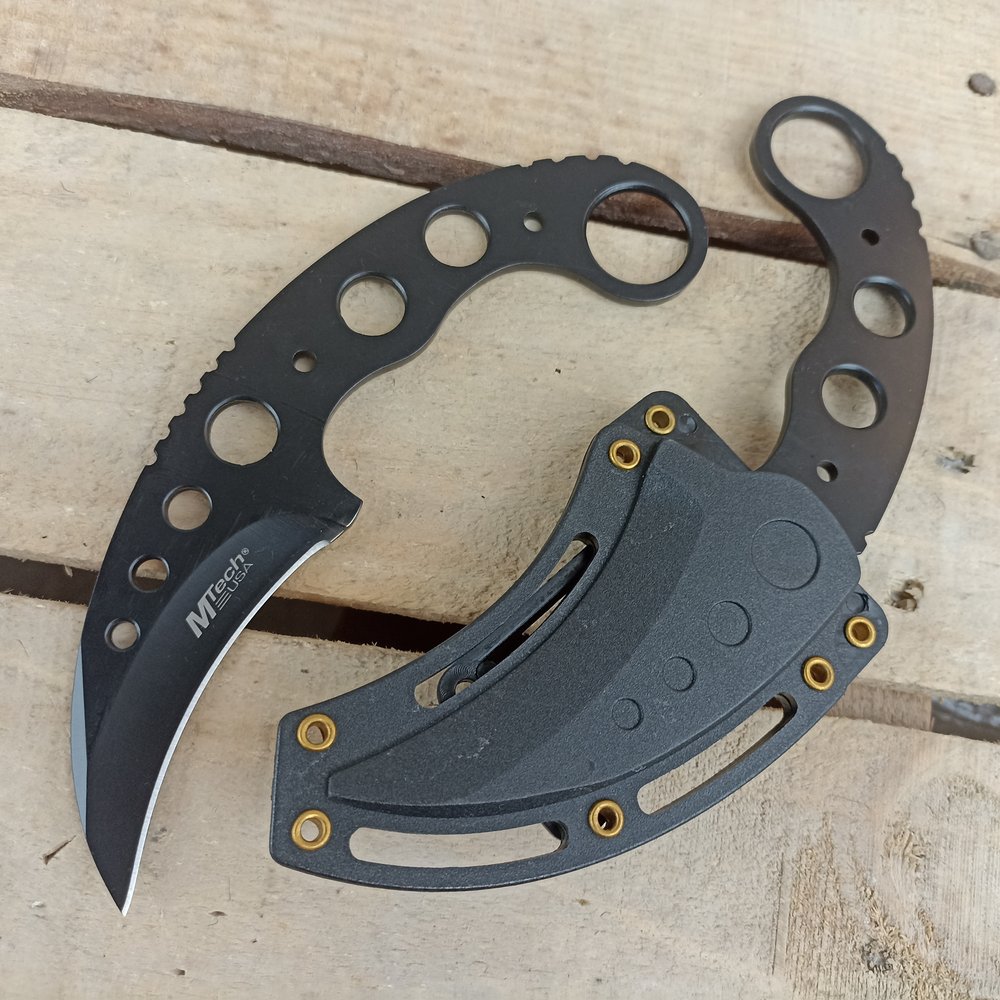 Cuchillo Karambit Mtech 664 2 Colores — Armaduras Medievales