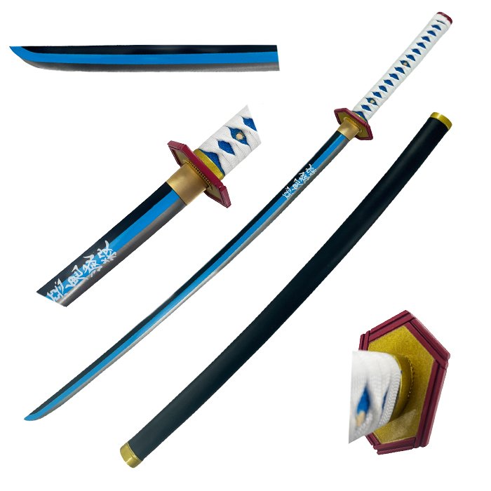 Nichirin Funcional de Giyu Tomioka de Foam (Demon Slayer)