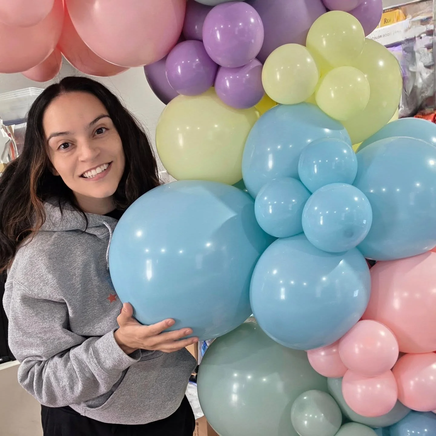 Ready to elevate your celebration in a snap?

 Our grab-n-go balloon garlands bring the party to you&mdash;quick, easy, and full of color! Just pick up, hang, and let the fun pop!

Our professional grade balloons are made to travel with ease. 

DM to