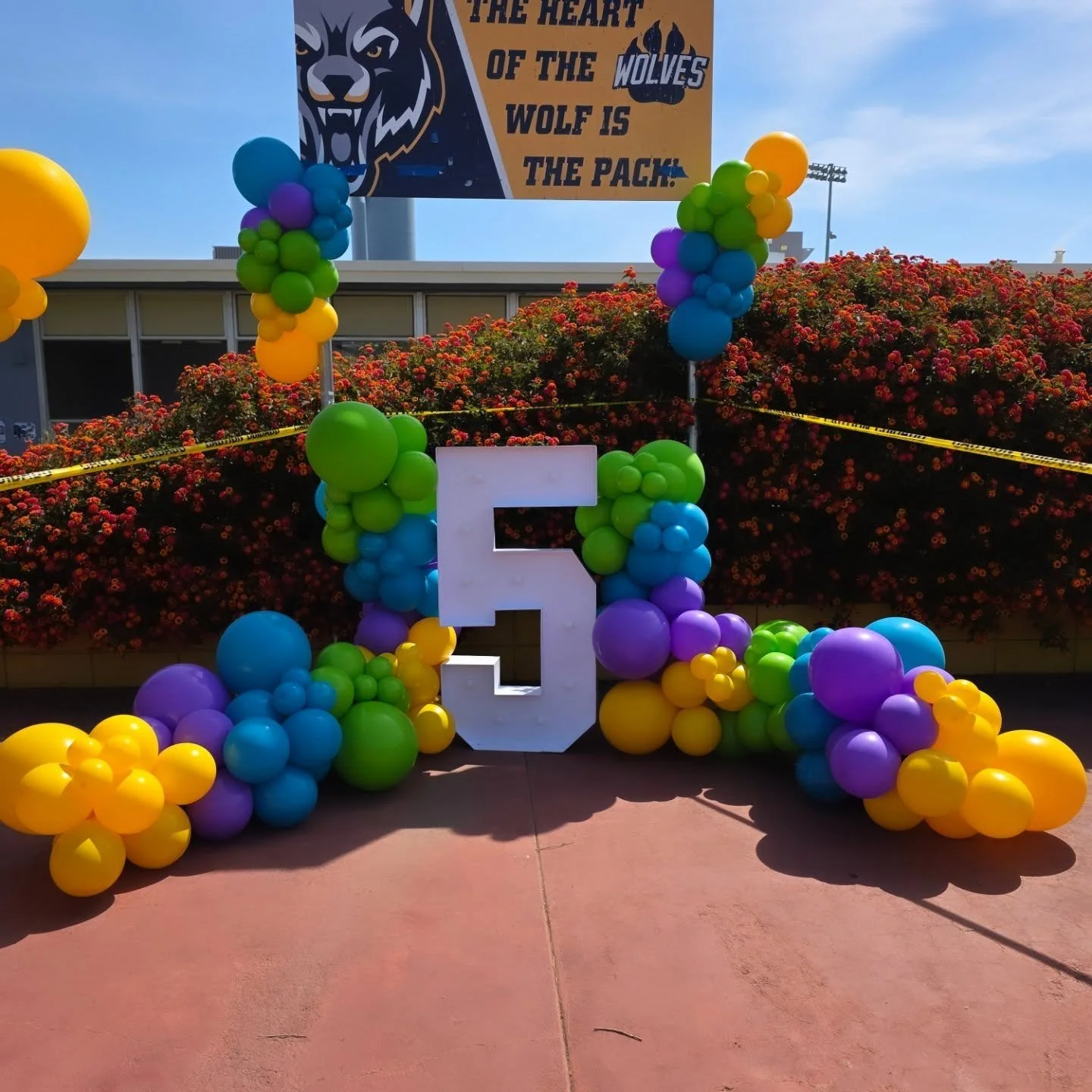 15 MPH winds 💨 🍃 🌬️
Definitely builds character!
Small school project for early Cinco de Mayo
Fiestas!

#balloonartist #balloongarland #oakleyca #brentwoodca #gradparty
