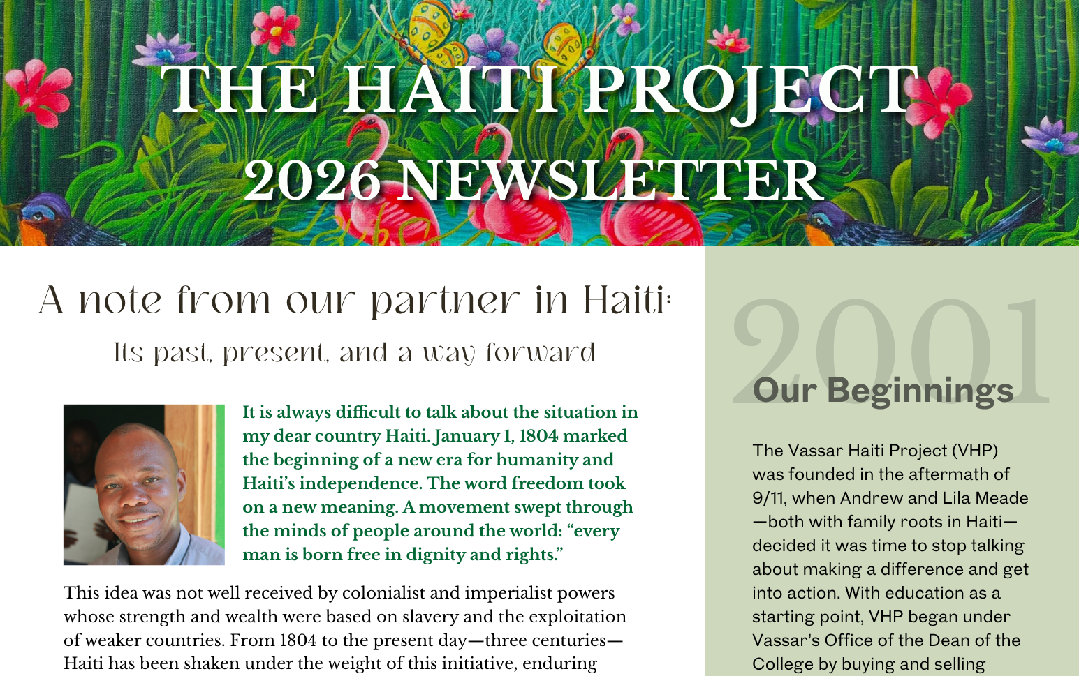 End of Year Newsletter 2026