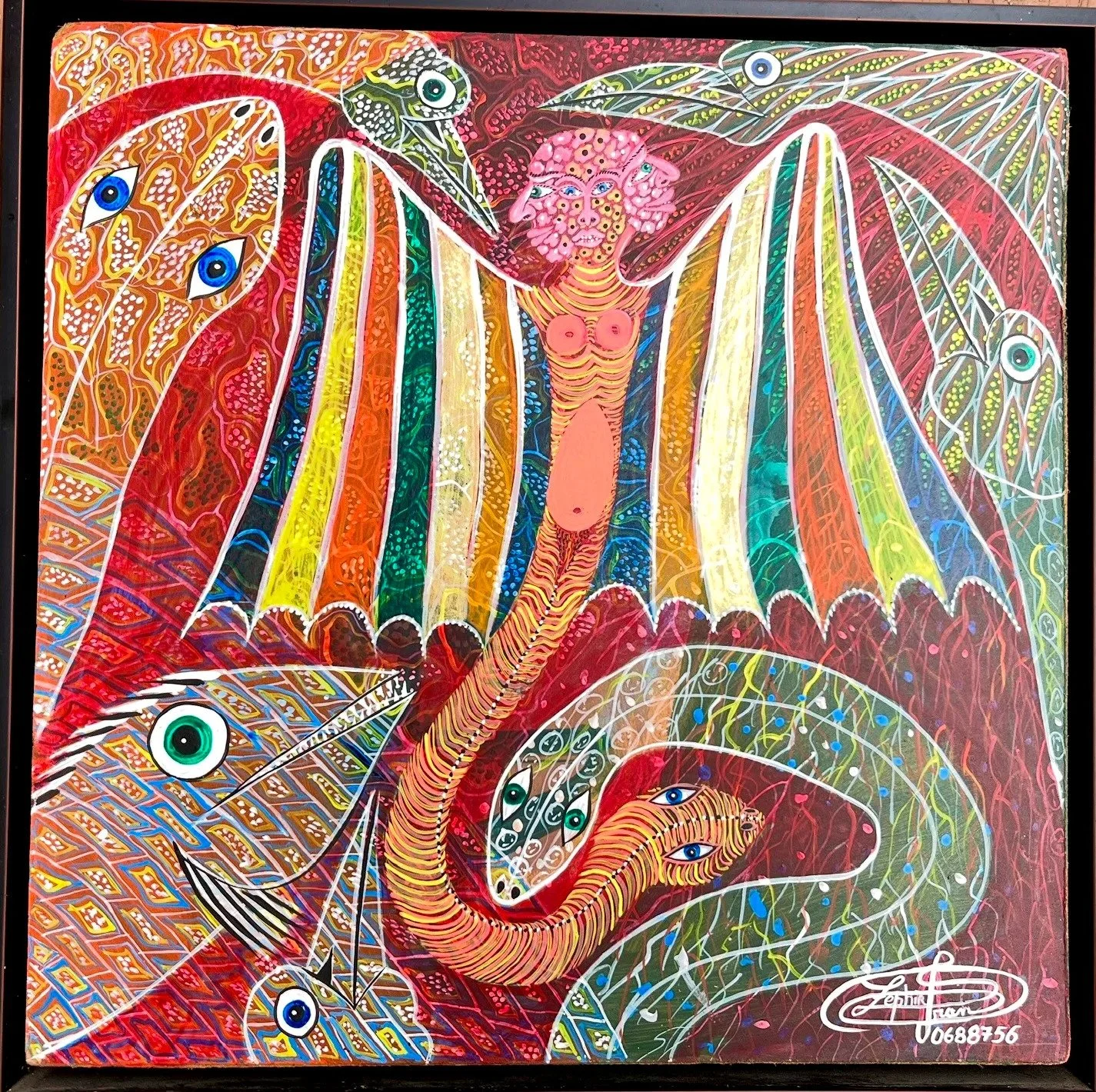 The Spirit Has Arrived (framed) | Zephirin, Franz | 12 x 12.jpg
