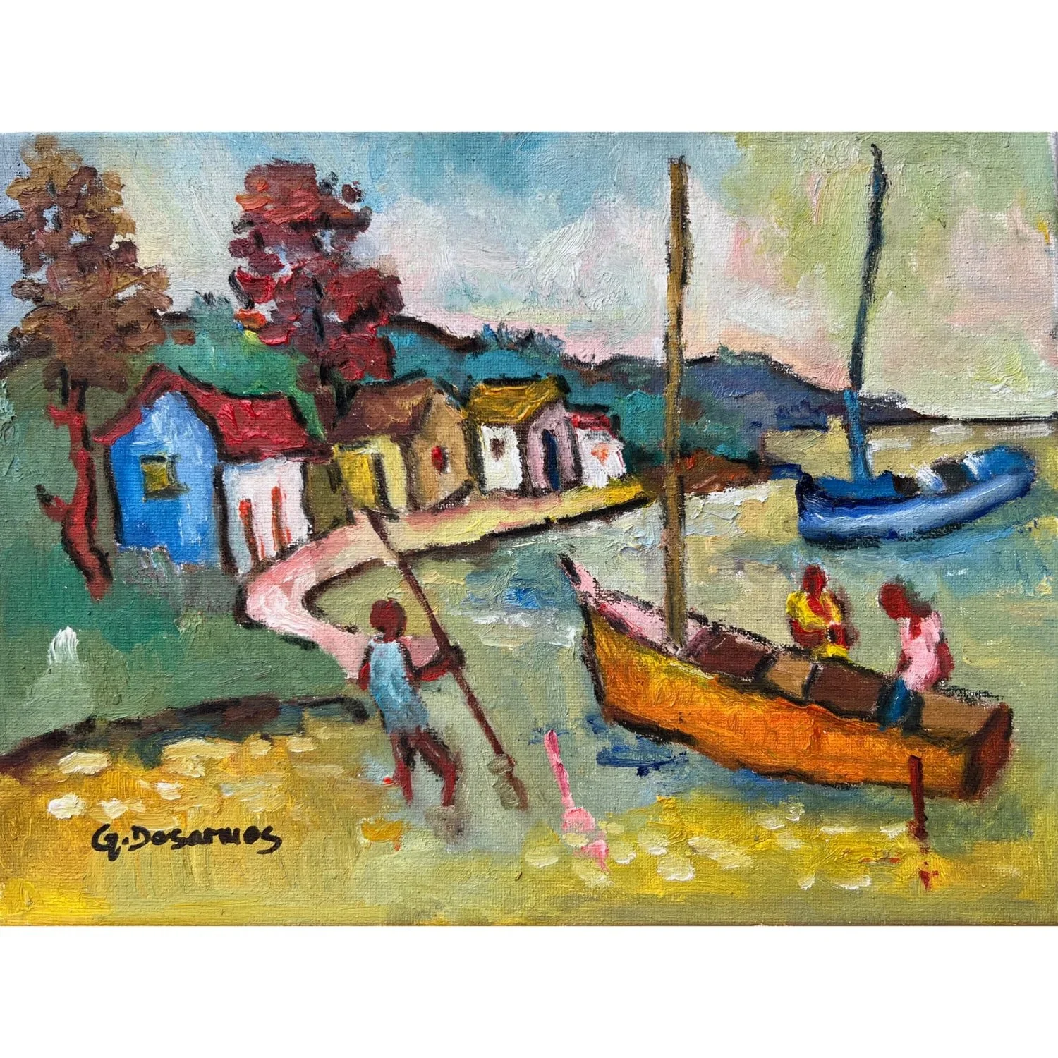 Le Petit Village | Georges Desarmes | 12” x 9”.jpg