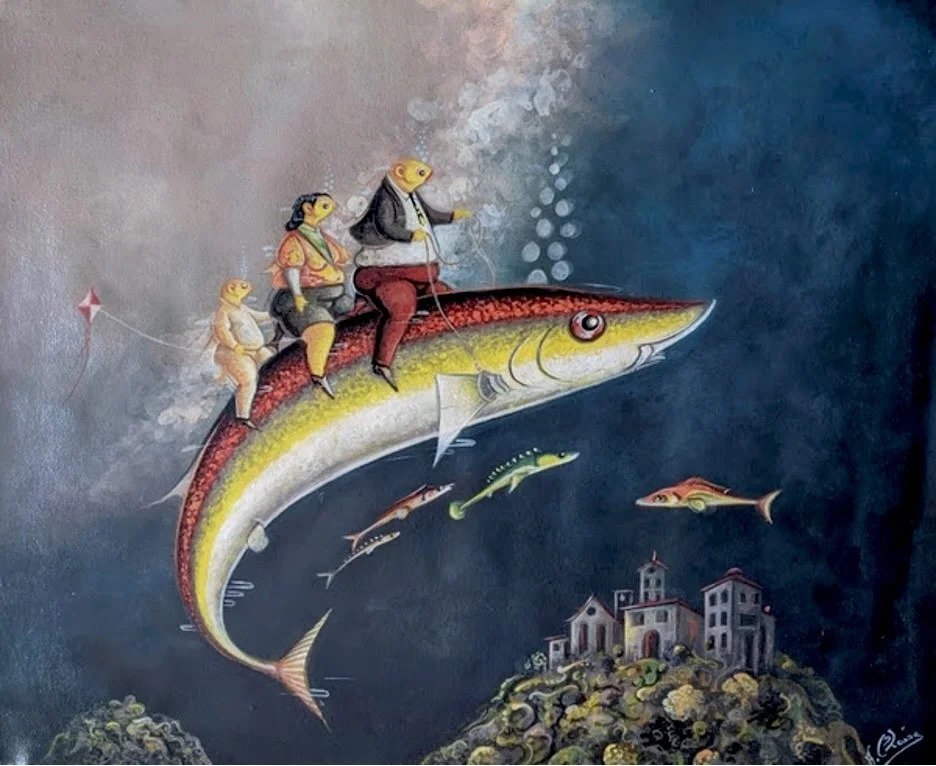 Flying Fish | Blaise, Andre | 12 x 16.jpg